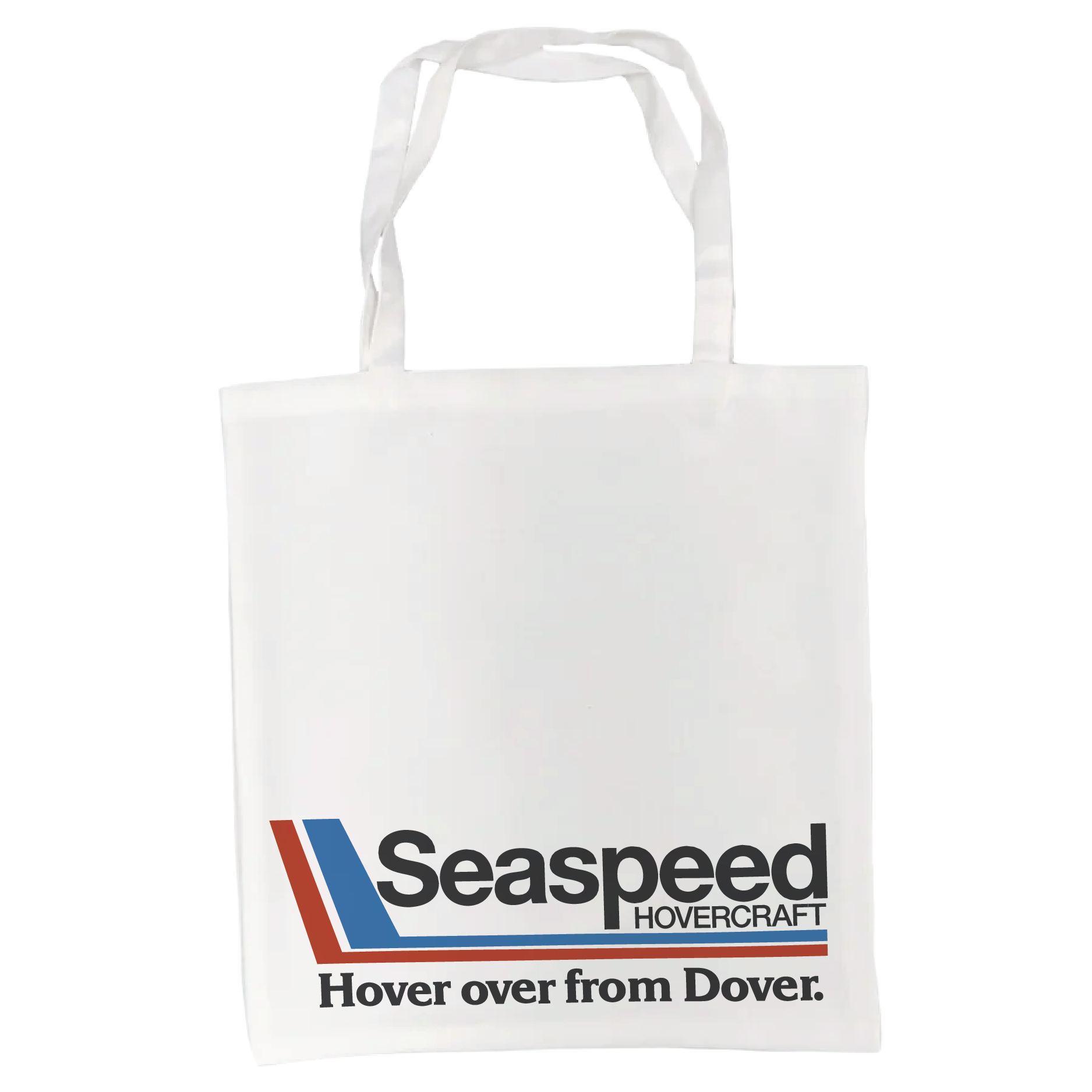 Seaspeed Hovercraft White Tote Bag