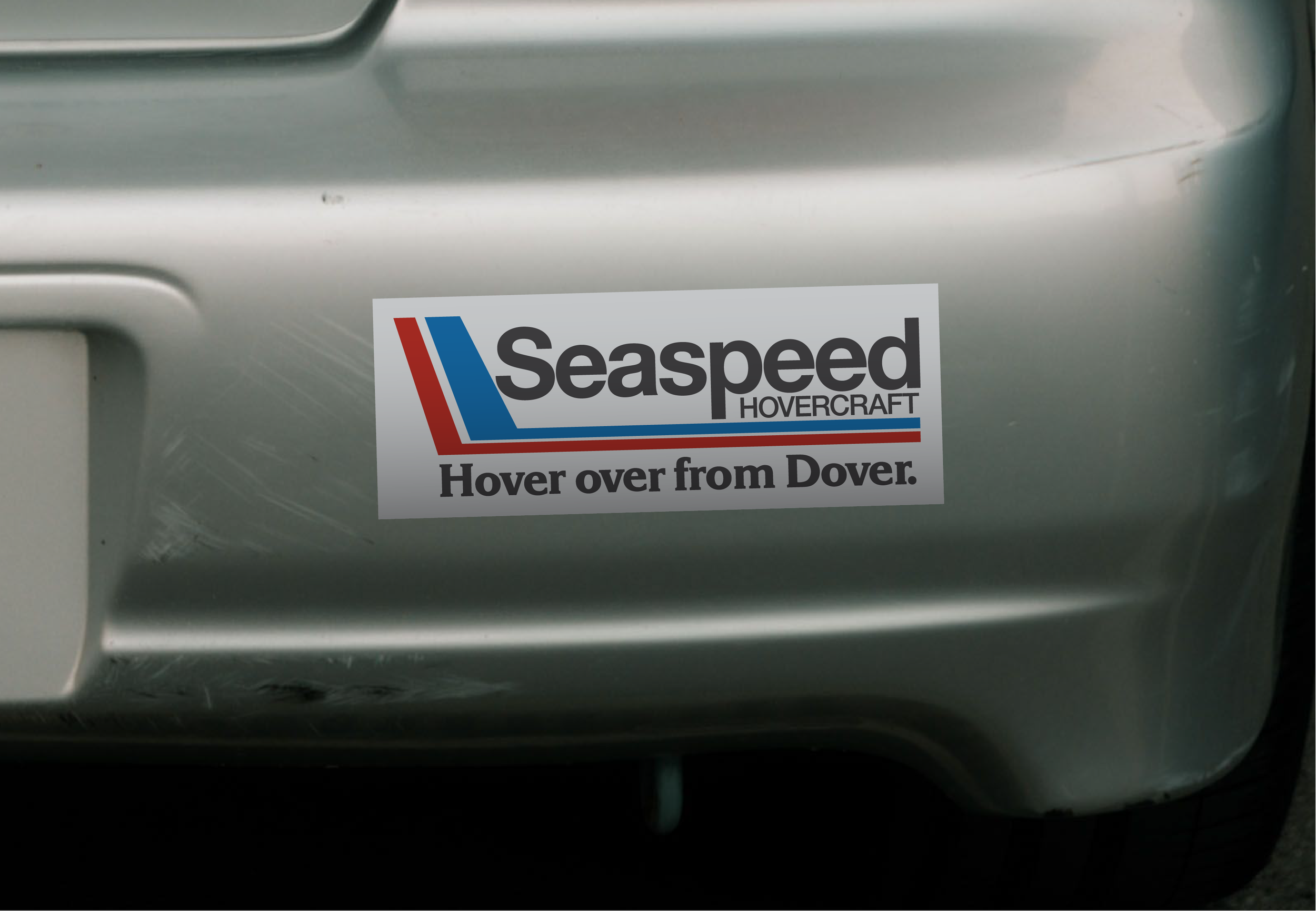 Seaspeed Hovercraft Bumper Sticker