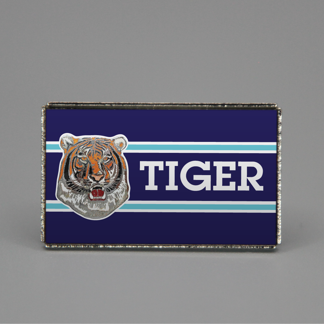 Leyland Tiger pin badge