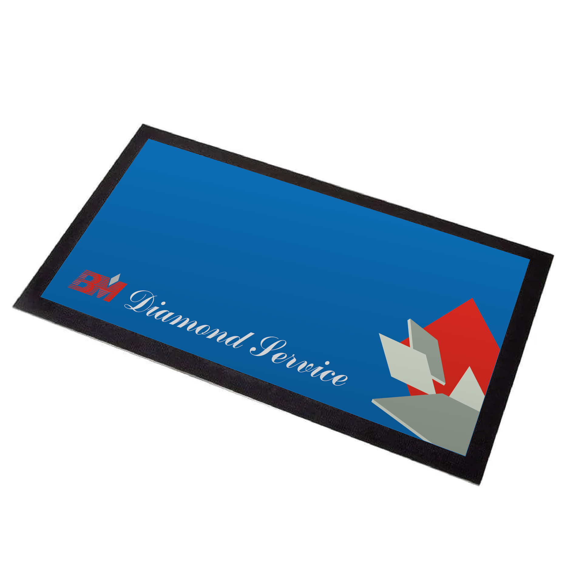 British Midland Diamond Service Printed Bar Runner