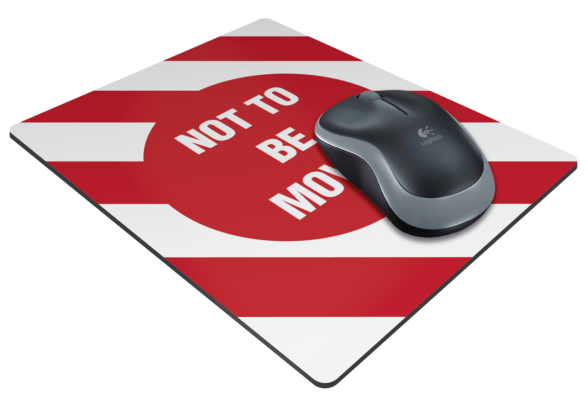 Not to be moved board mouse mat