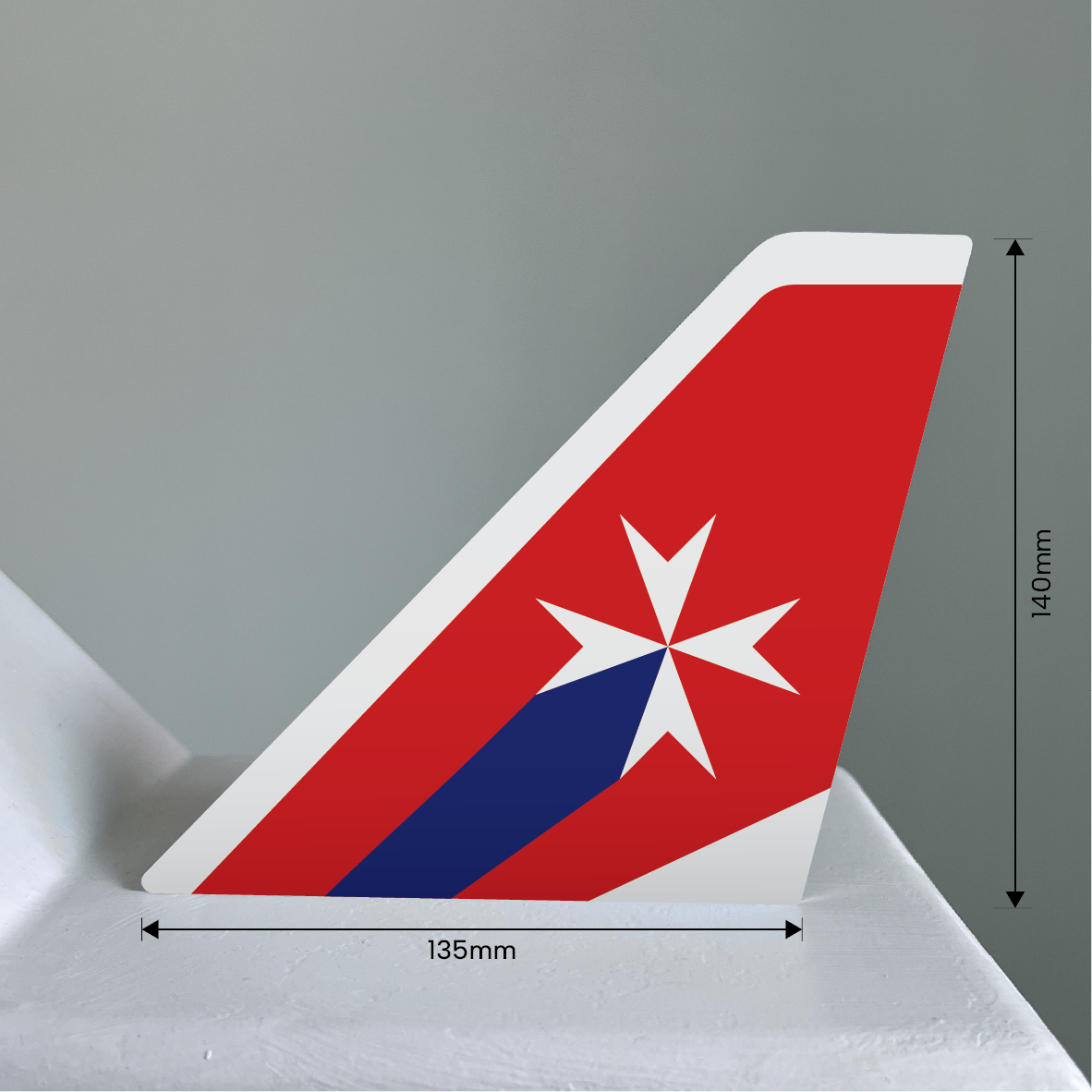 Air Malta (classic) metal tail