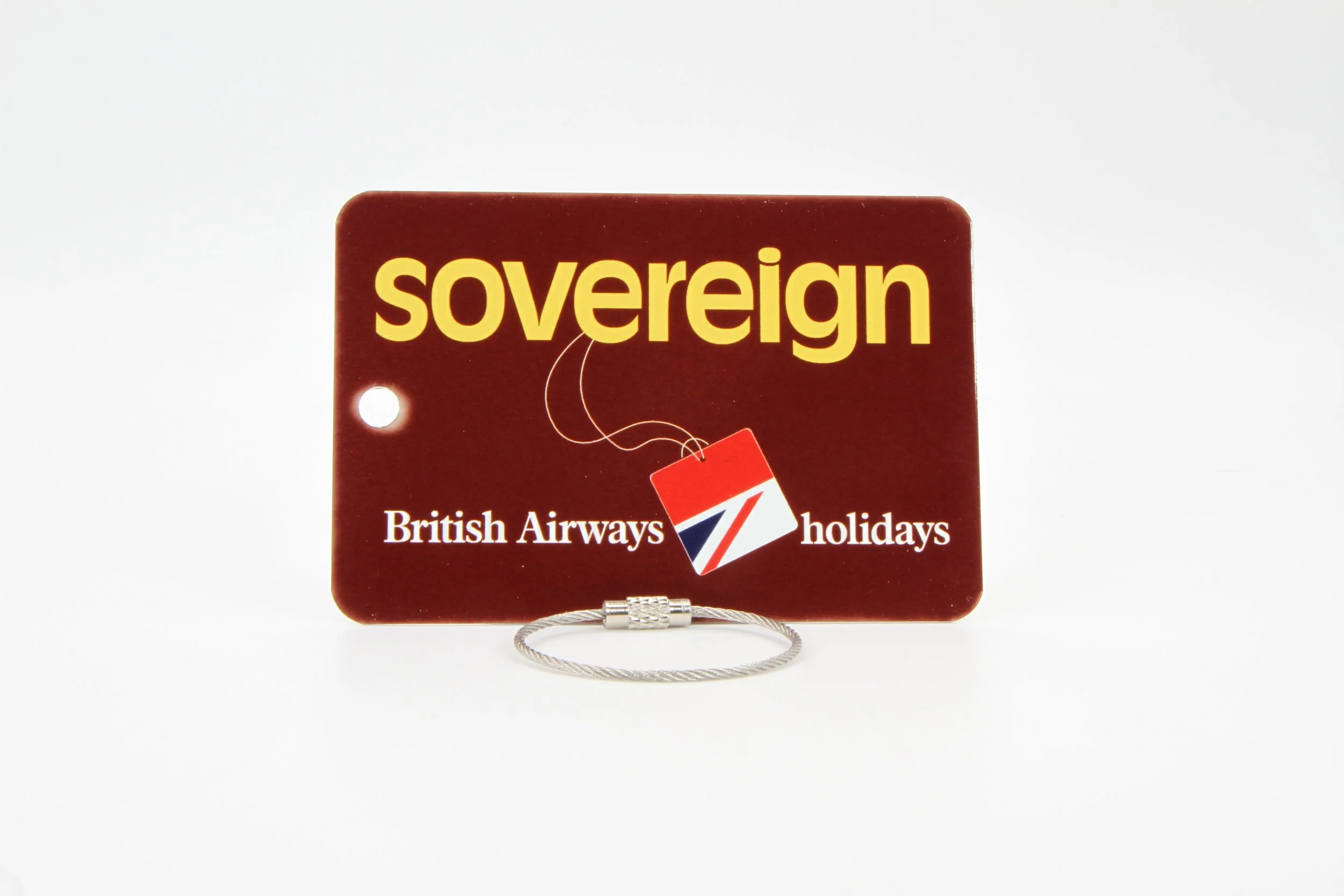 British Airways Holidays Sovereign luggage tag