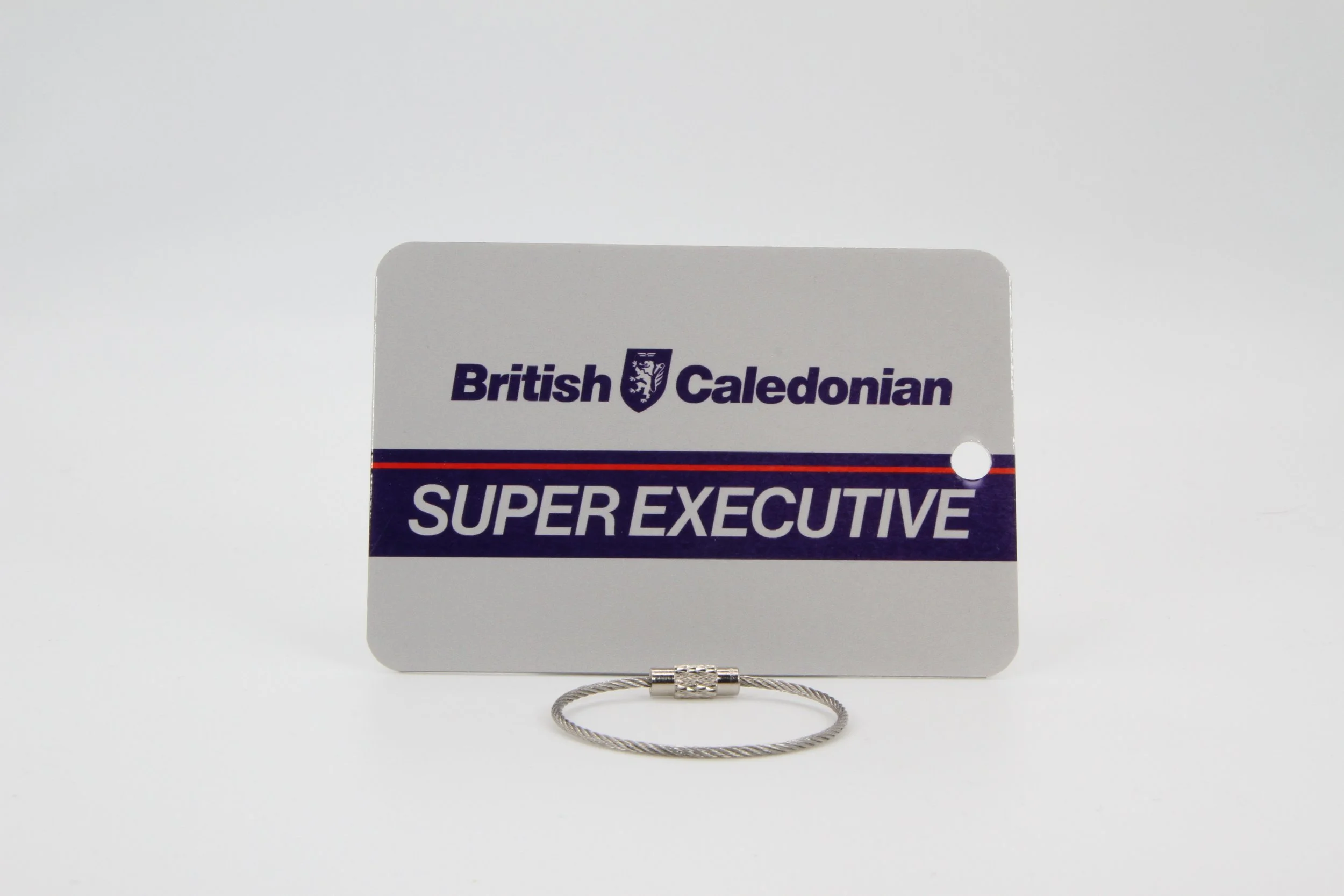 British Caledonian Airways (Super Executive) luggage tag