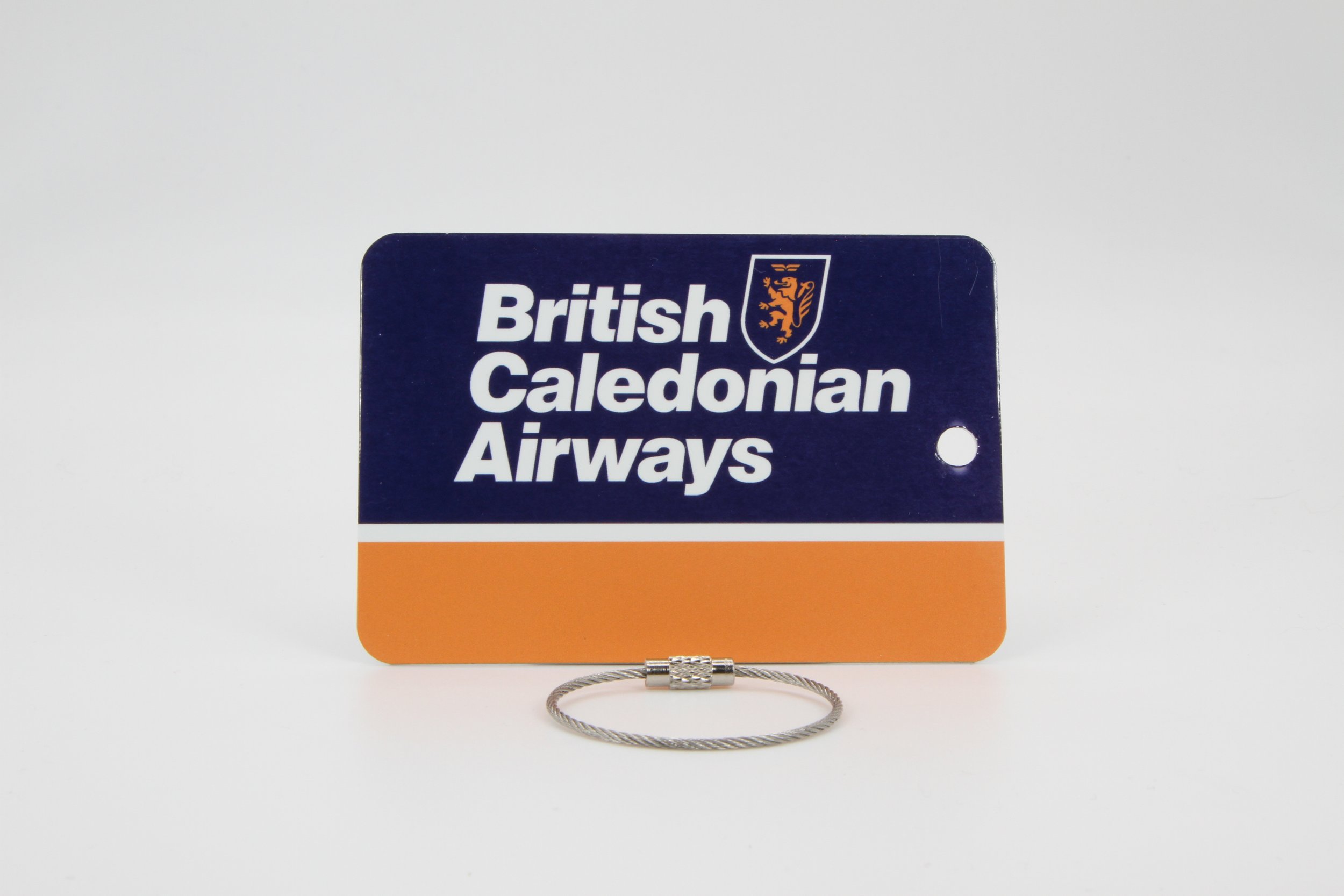 British Caledonian Airways luggage tag