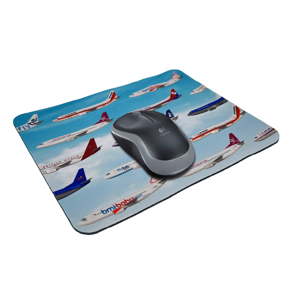 RetroJet Boeing 737-300 mouse mat