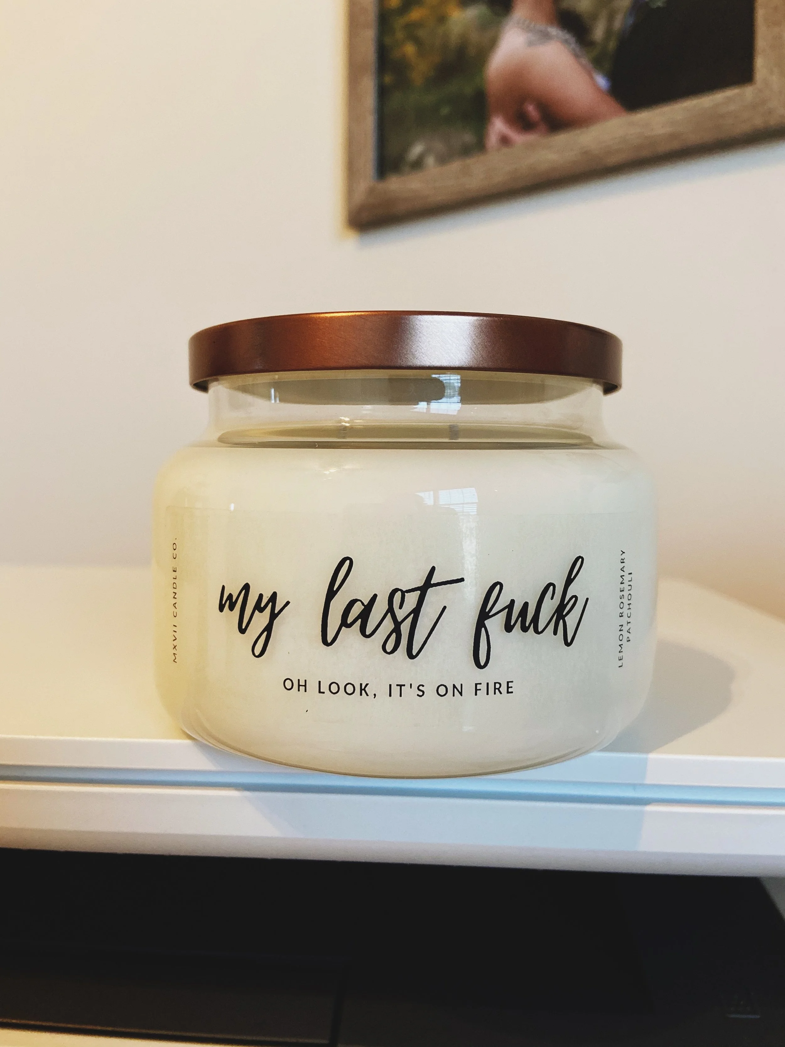 custom funny candle