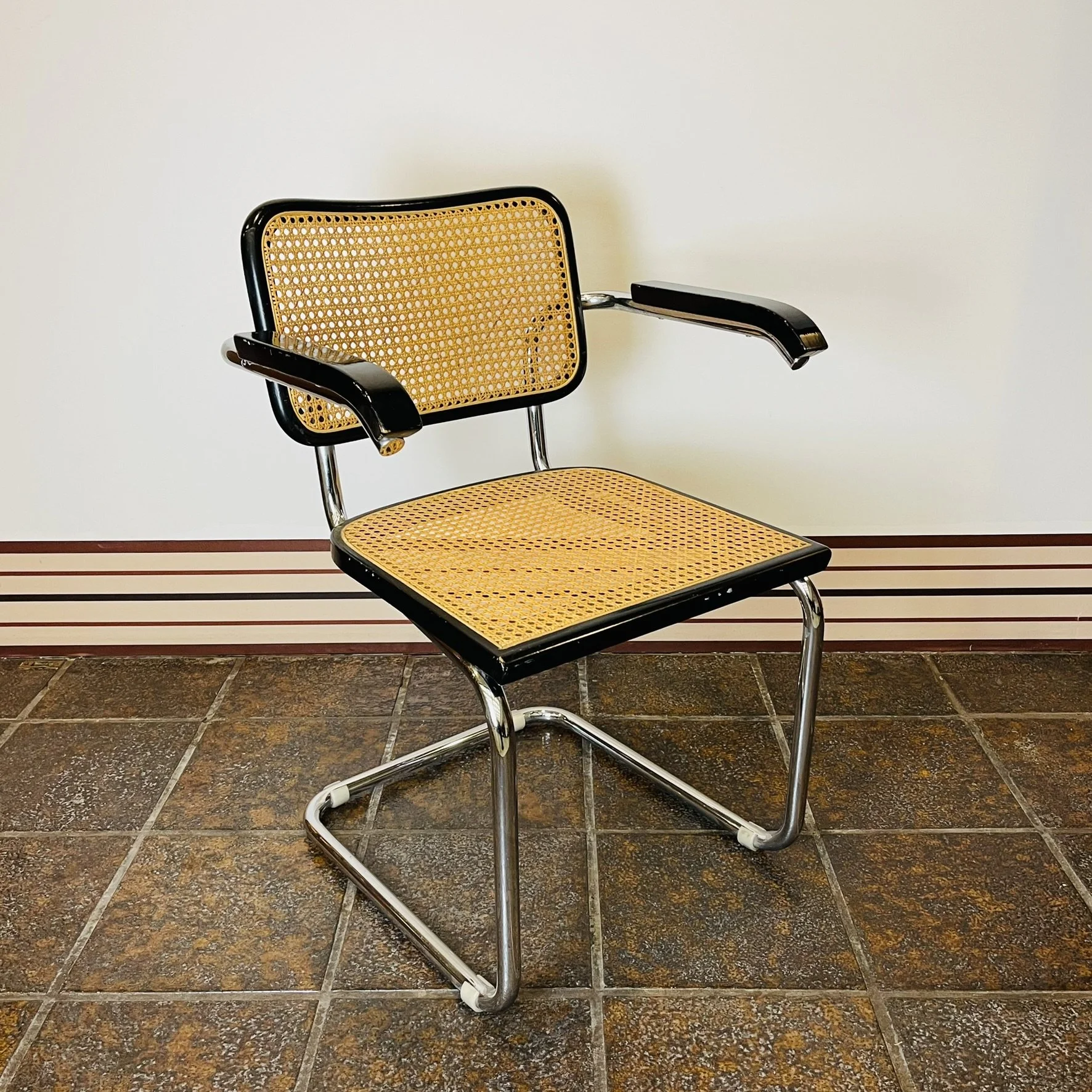F89 Breuer Cesca Ebony Dining Chair.JPEG