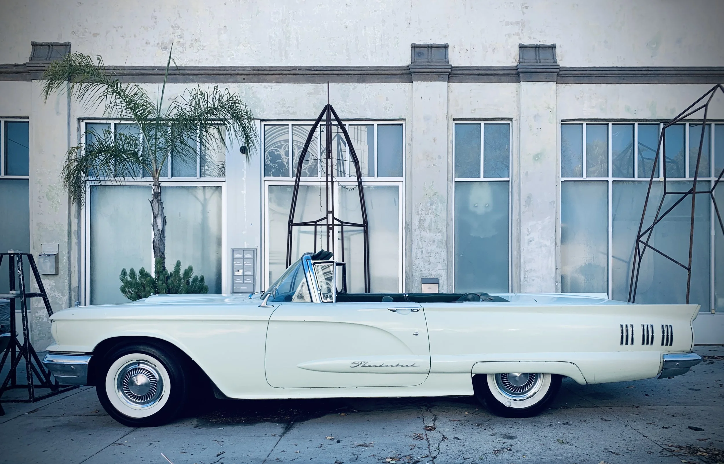 Mint green 1959 Ford Thunderbird convertible_.jpg