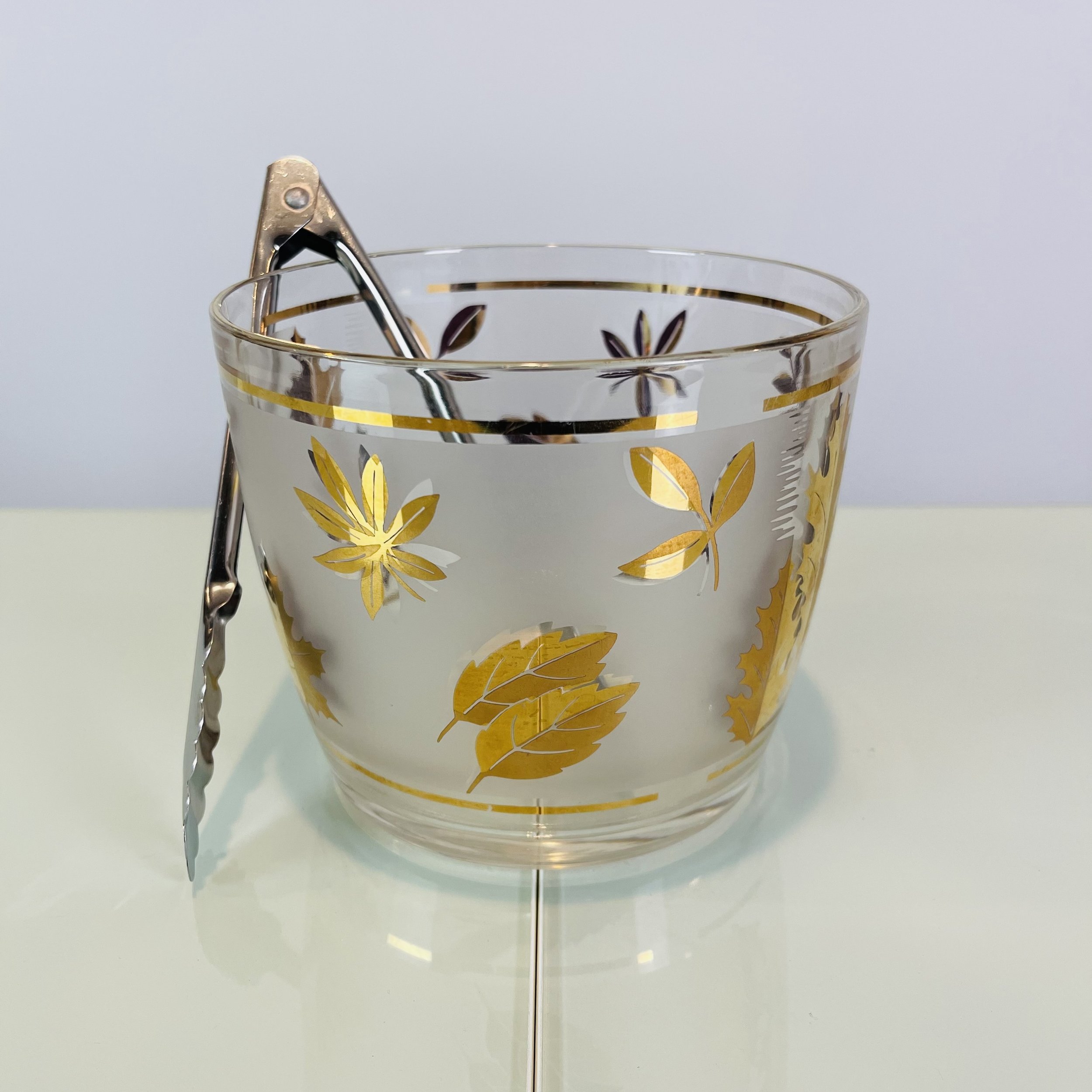 DD17 Libbey Gold Leaf Ice Bucket.JPEG
