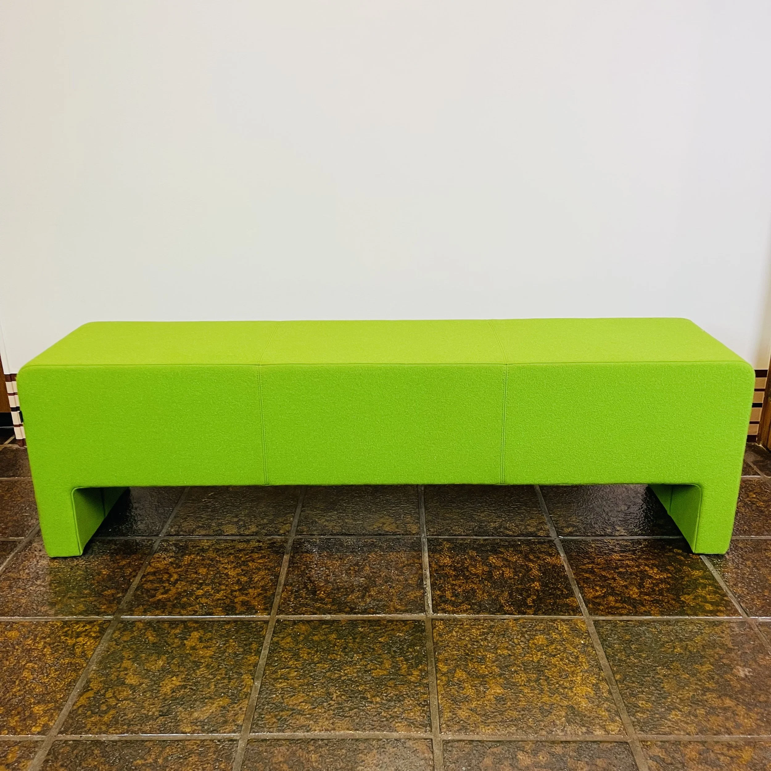 F29 Lime Tweed Bench.JPEG