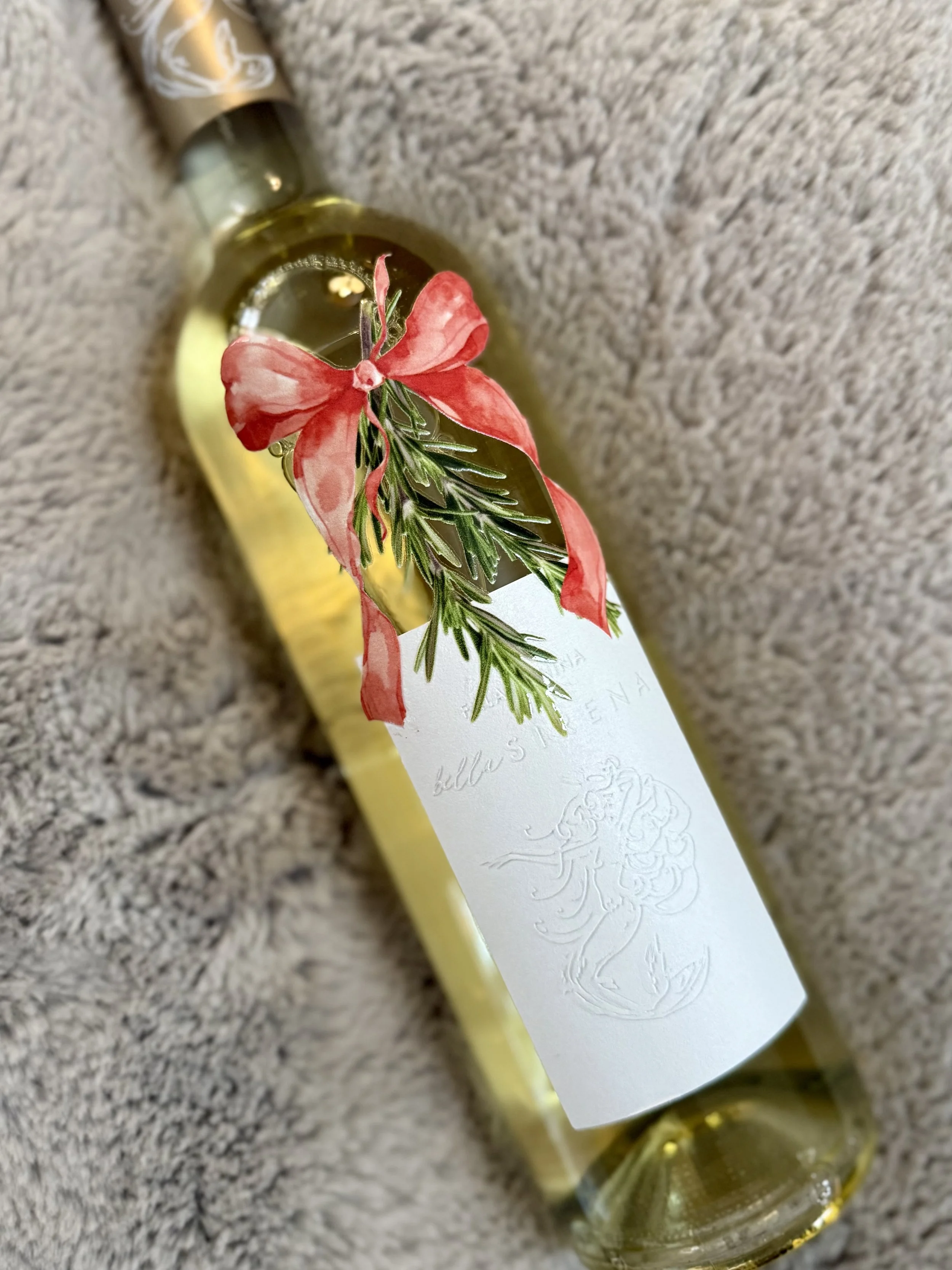 Red Ribbon Sprig
