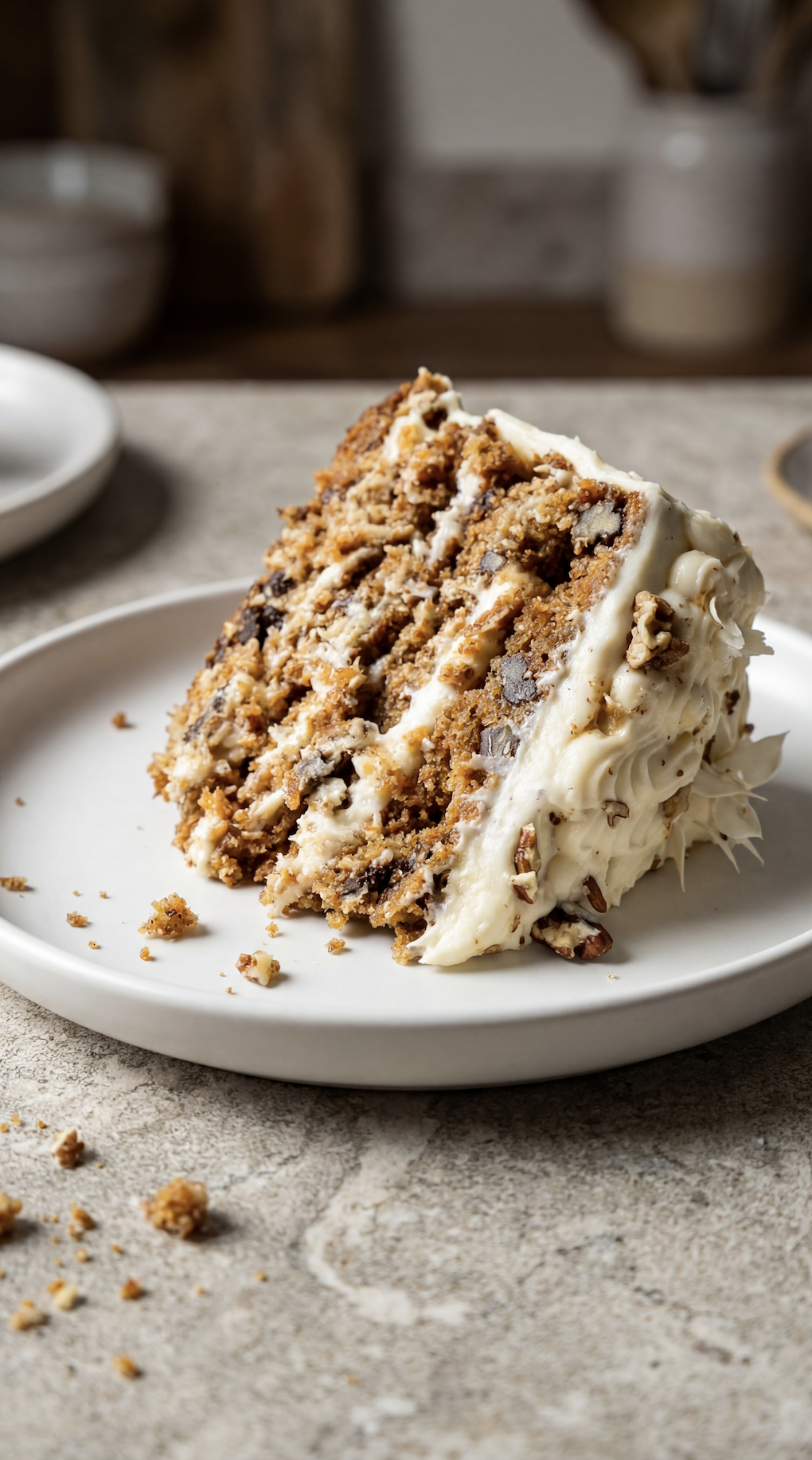 Carrot Cake with Chai Frosting