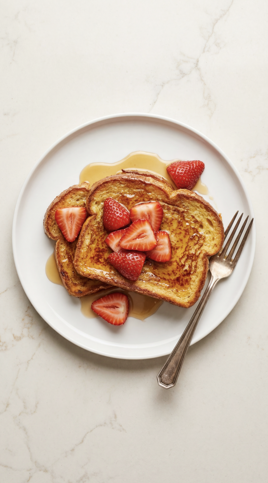 Brioche French Toast with Strawberries