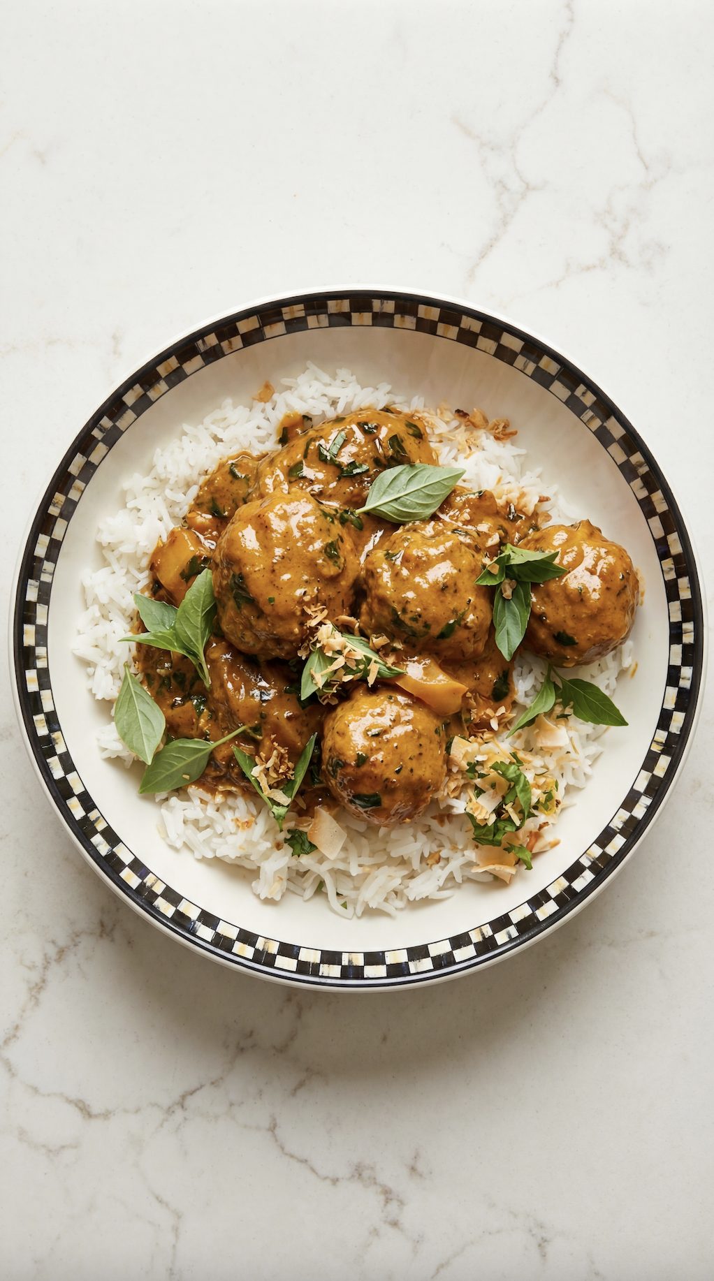 Coconut Curry Chicken Meatballs