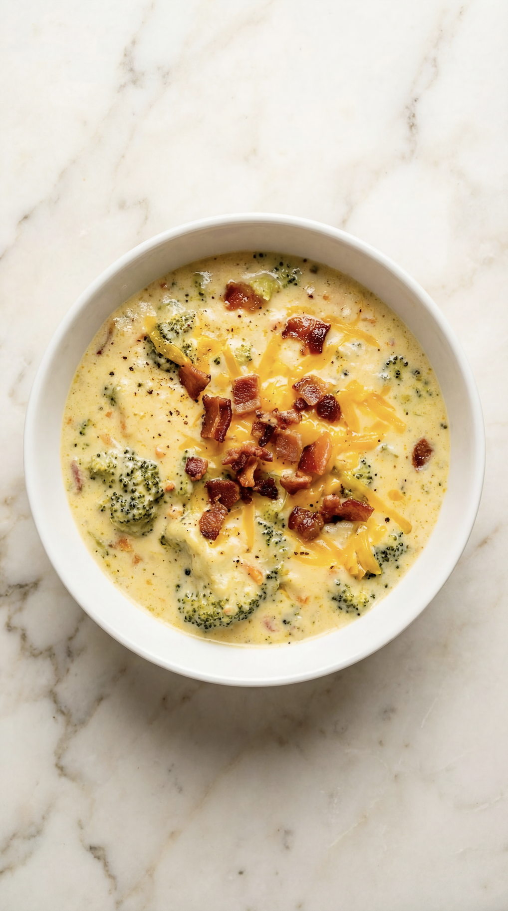 Creamy Cheddar Broccoli Soup