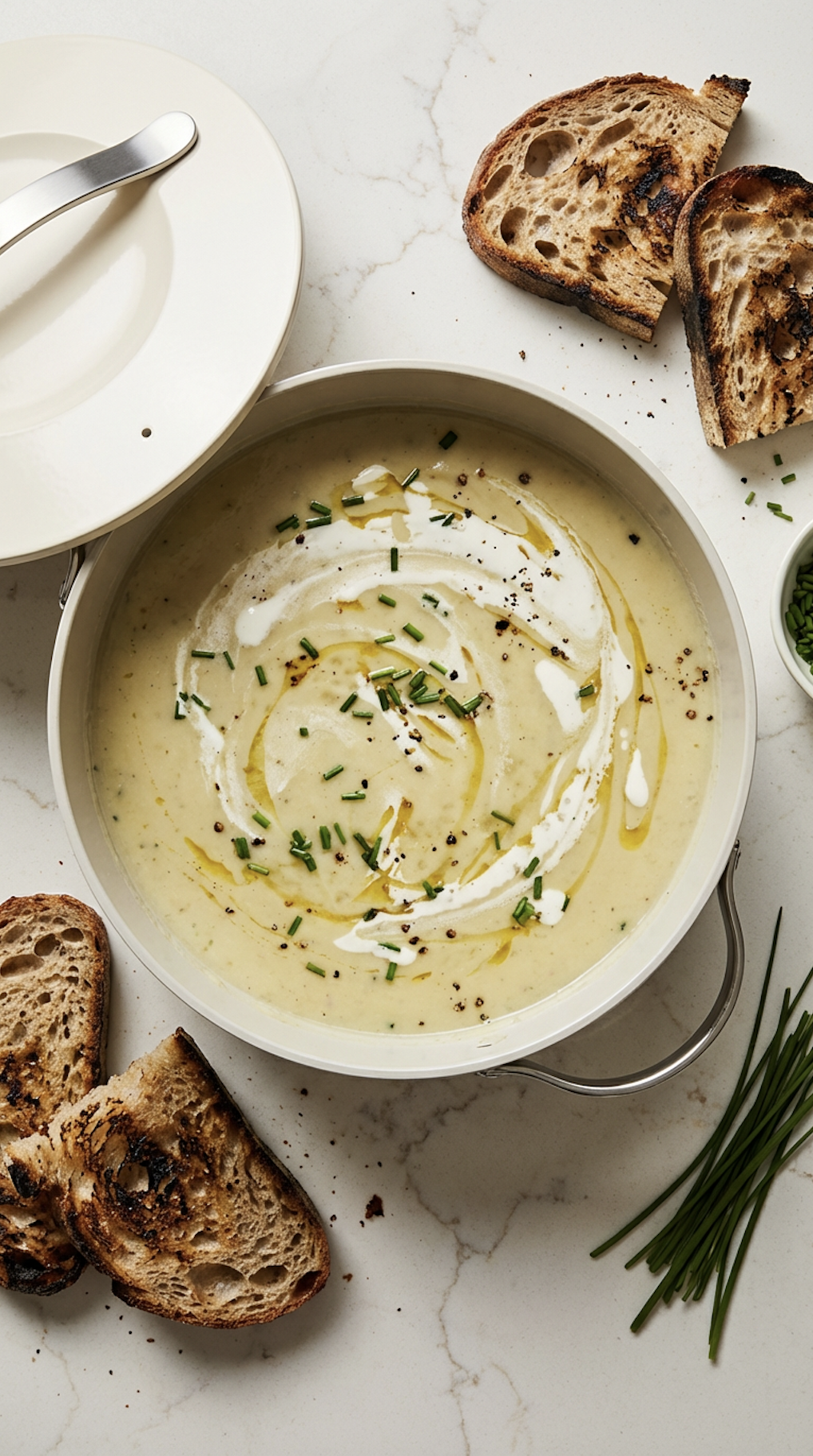 Creamy Potato Leek Soup