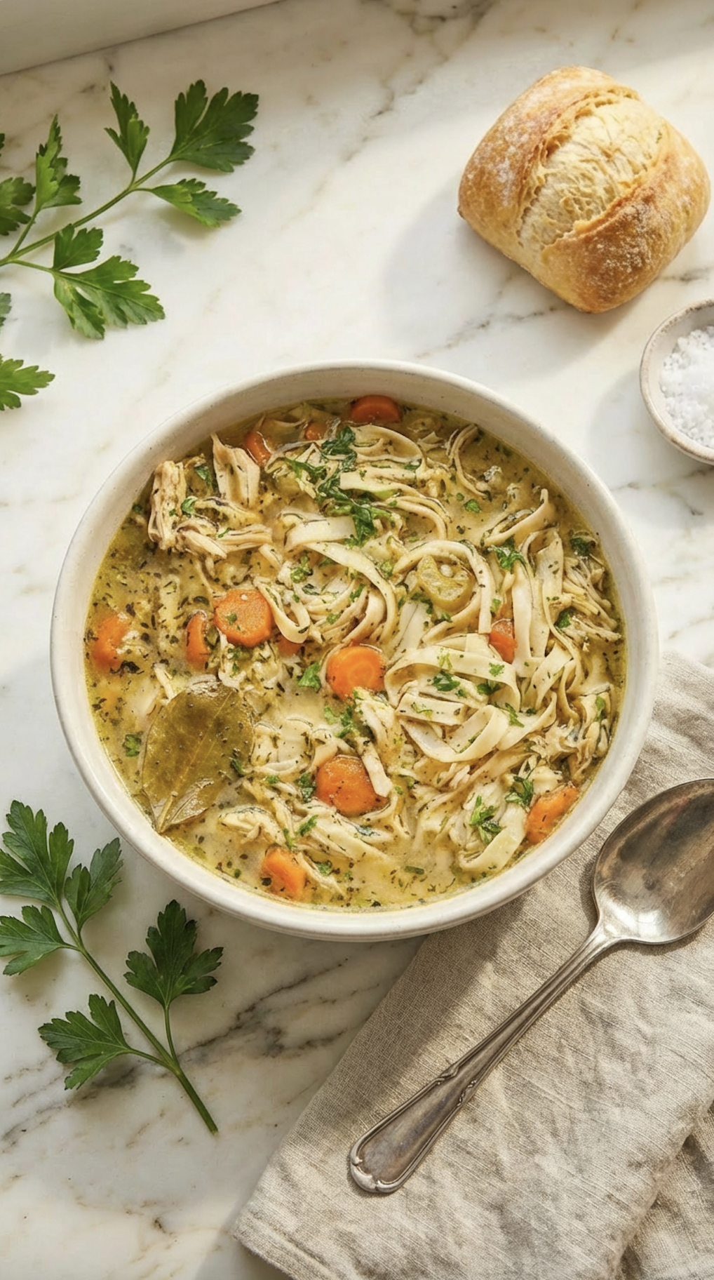 Weeknight Chicken Noodle Soup