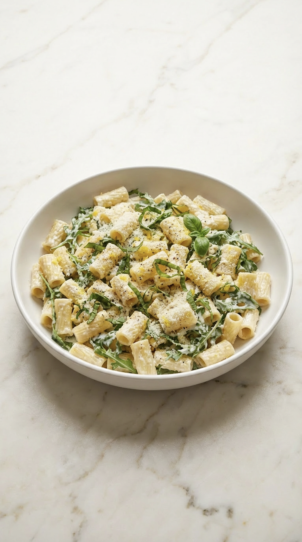 Lemon Ricotta Pasta with Arugula