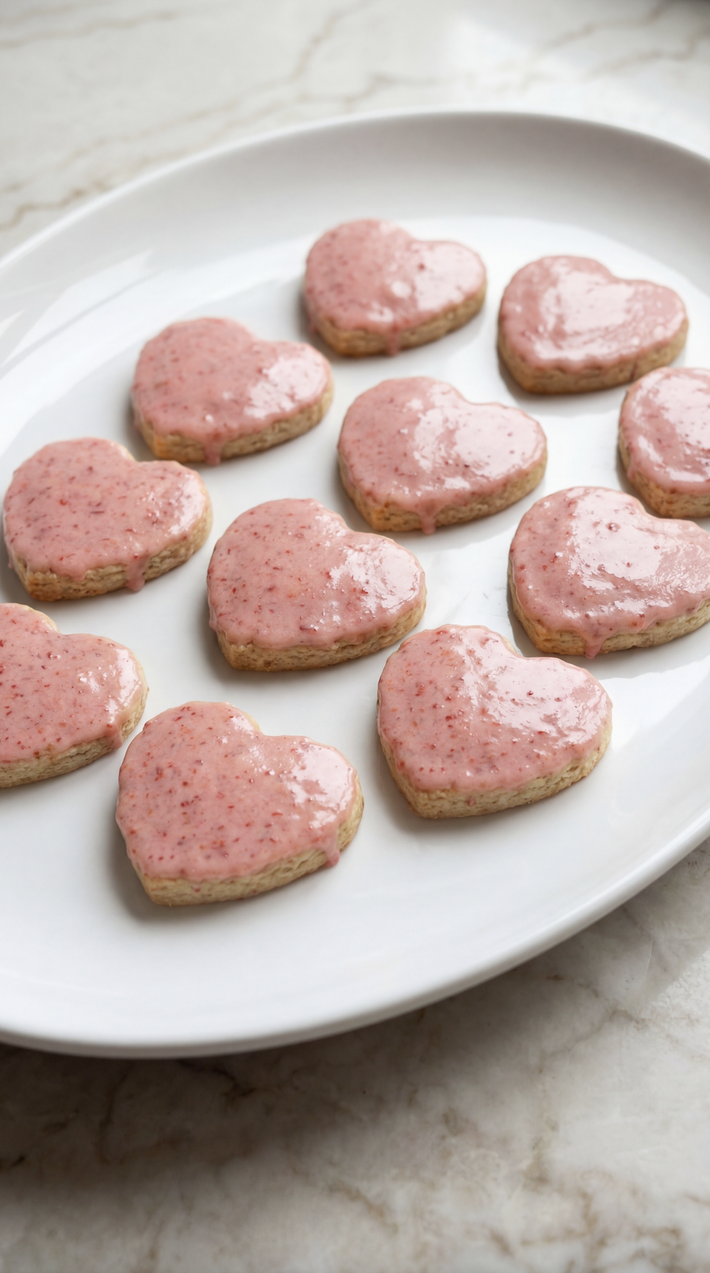 Valentine’s Day Shortbread Cookies