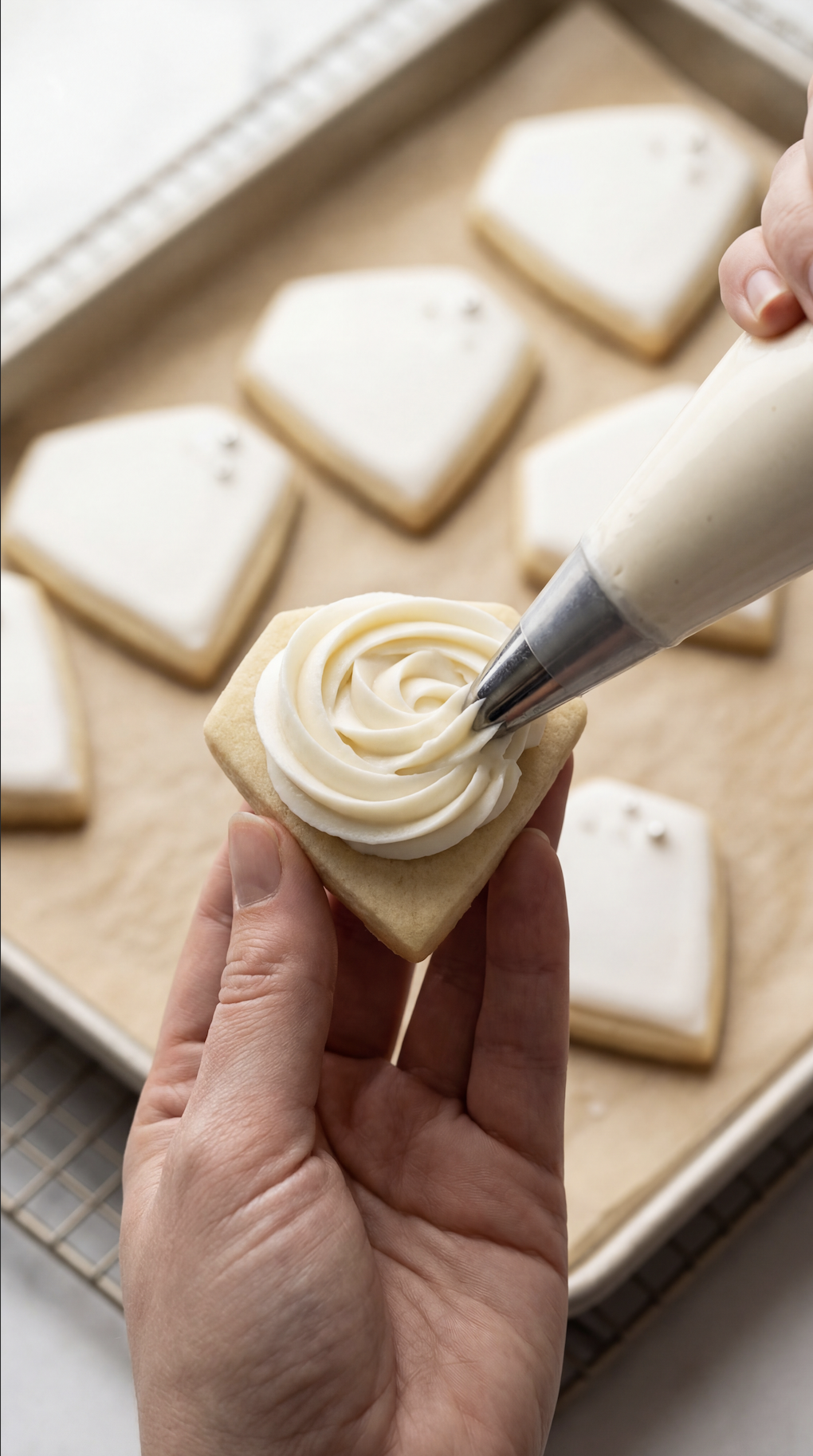 The Best Sugar Cookie Frosting