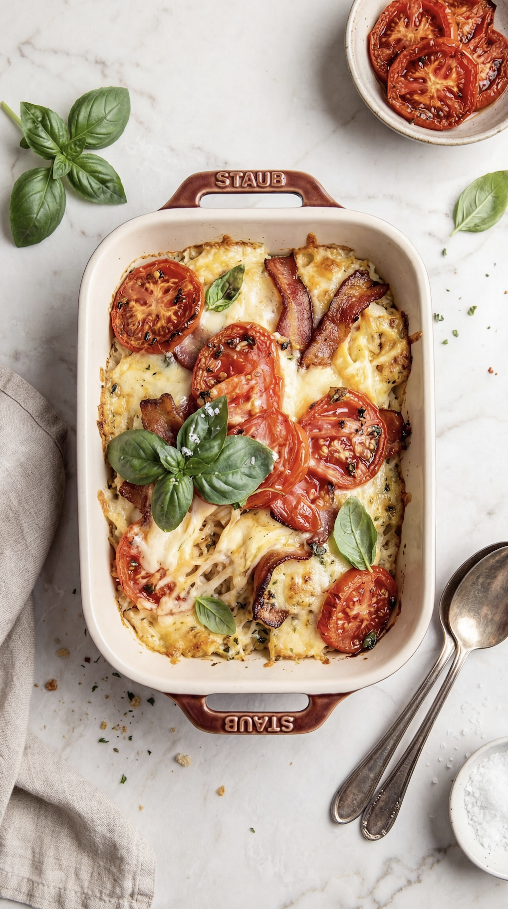 Cheesy Chicken &amp; Rice Bake