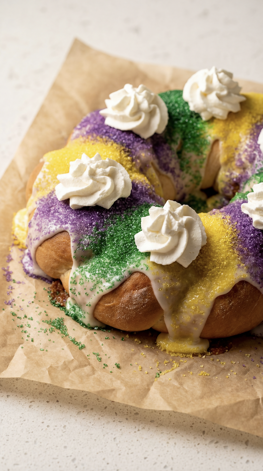 Mardi Gras King Cake
