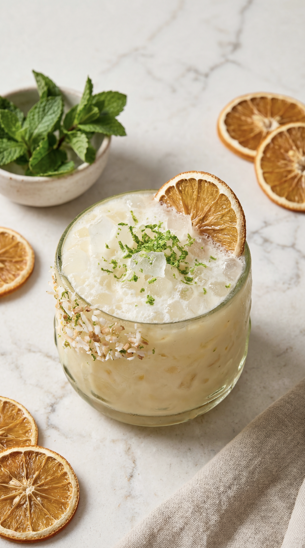 Orange Coconut Creamsicle Cocktail