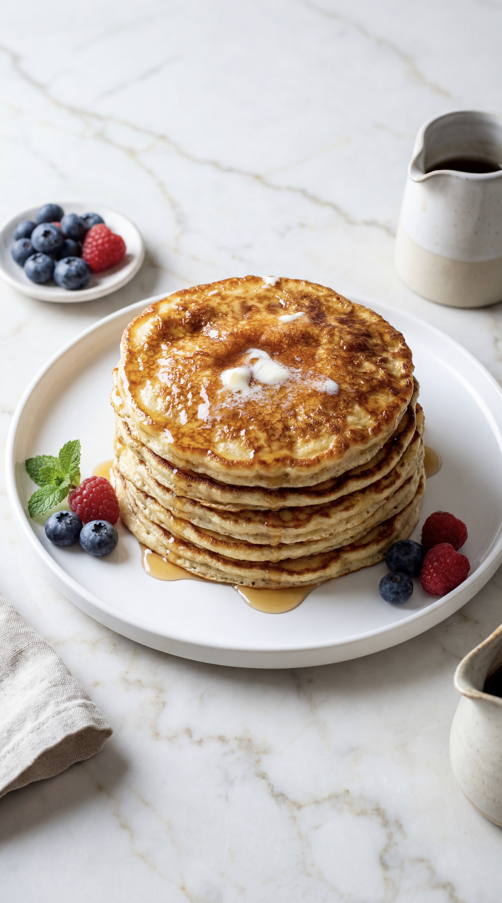 Cottage Cheese Pancakes