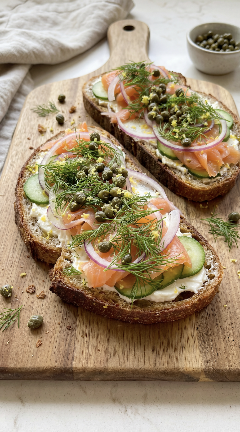 Smoked Salmon Toast