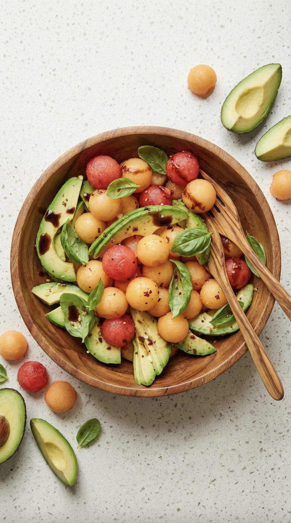 Melon &amp; Avocado Salad