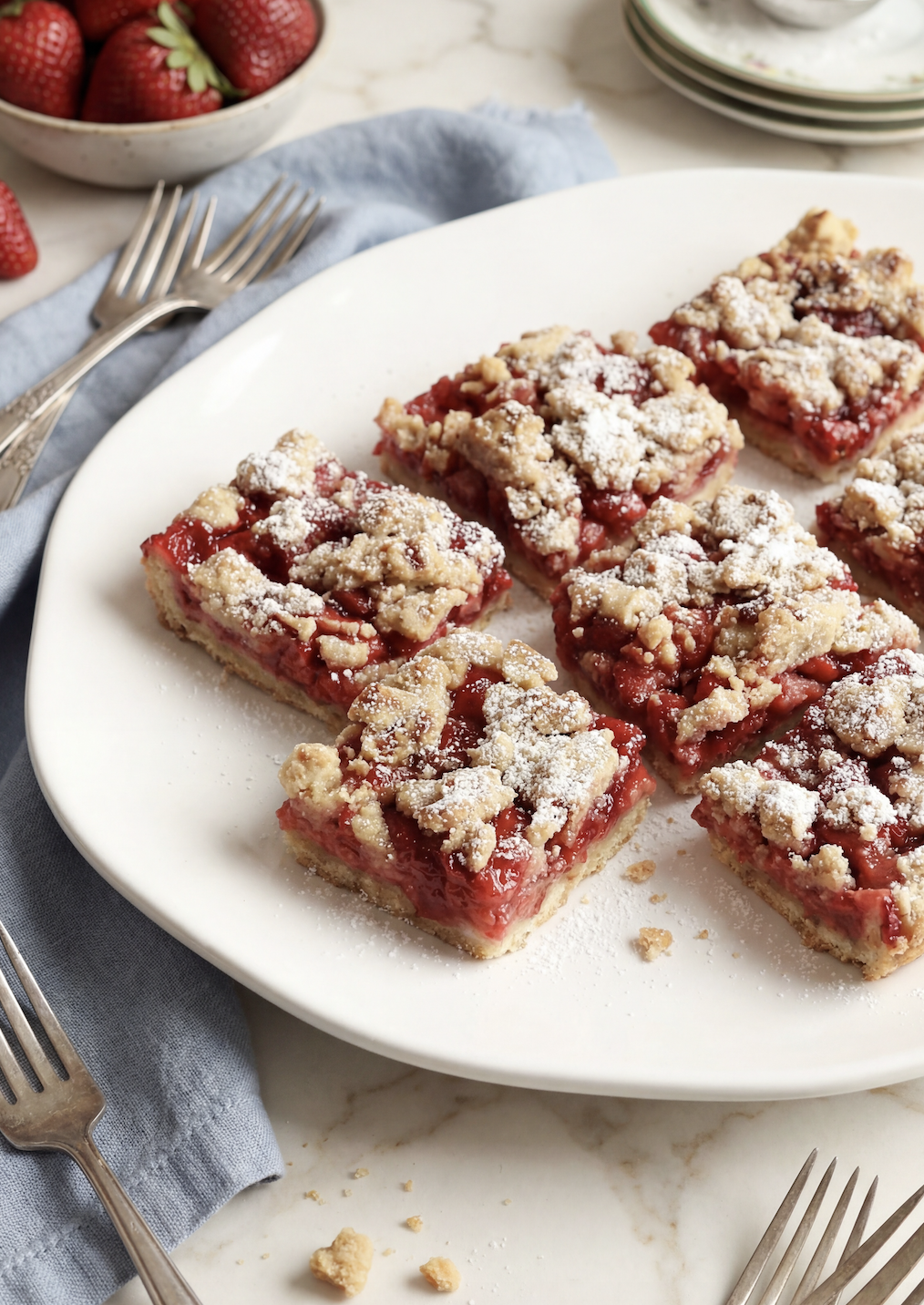 Strawberry Pie Bars