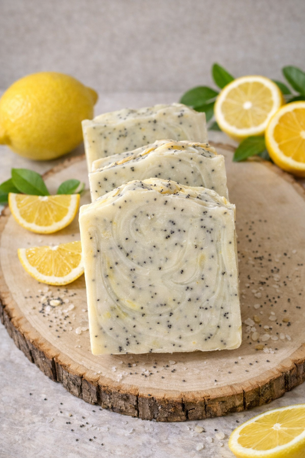 Lemon Poppy Seed Soap