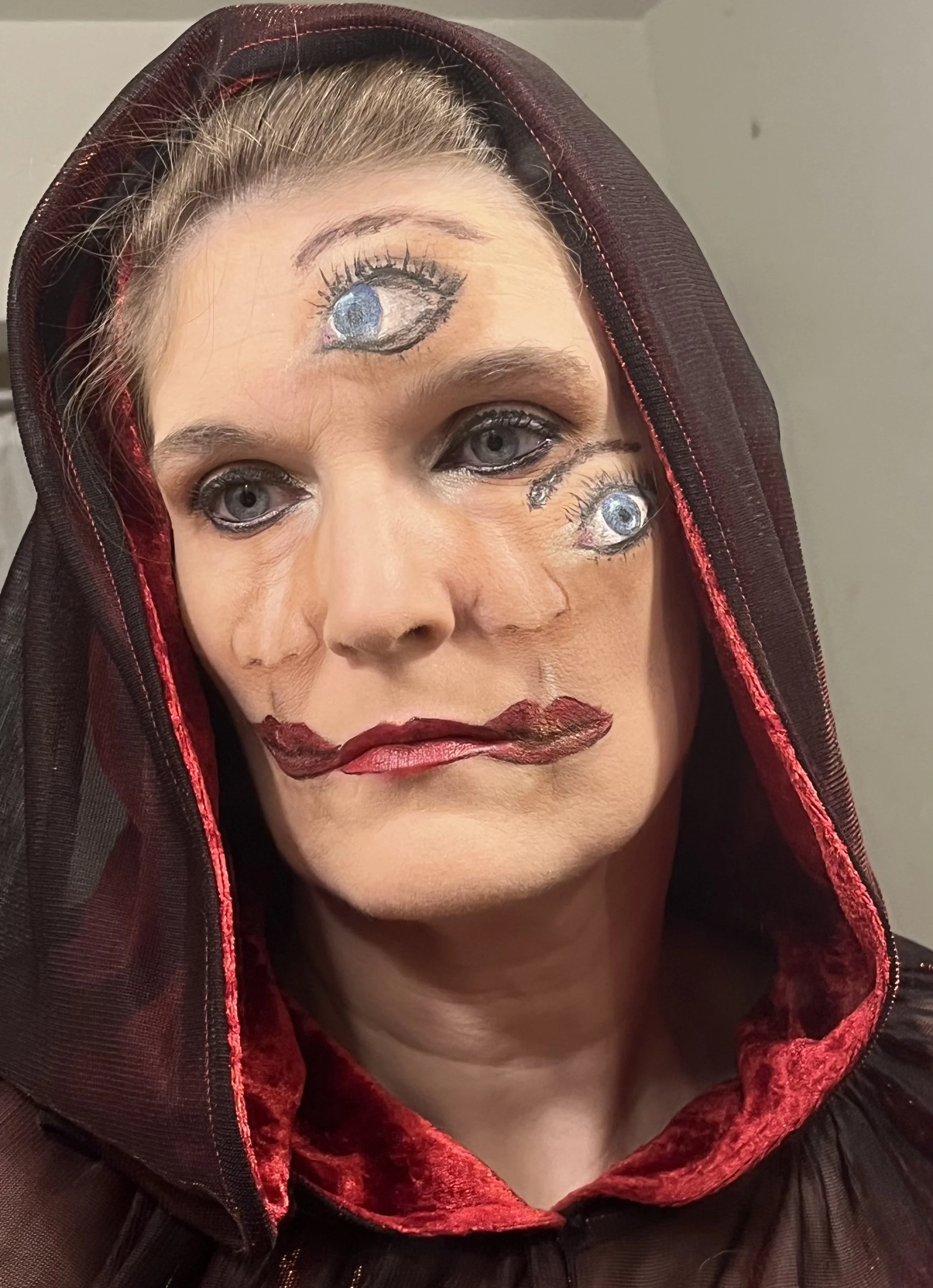 illusion face painting