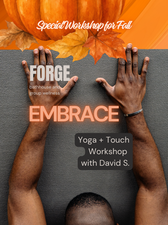 Embrace: Yoga and Touch Workshop for Men 10/31