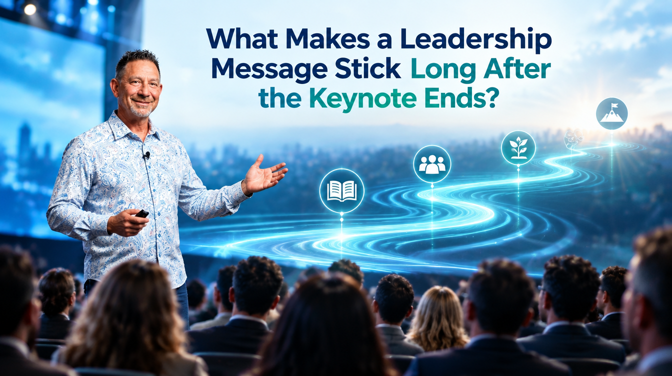 What Makes a Leadership Message Stick Long After the Keynote Ends?