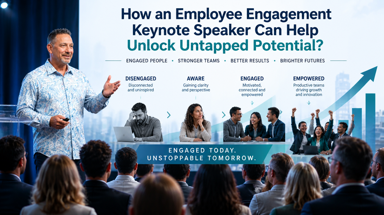How an Employee Engagement Keynote Speaker Can Help Unlock Untapped Potential?