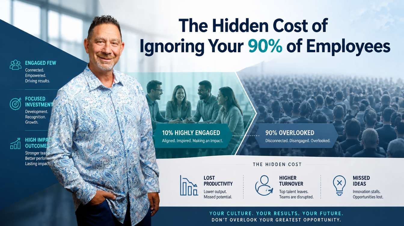 The Hidden Cost of Ignoring Your 90% of Employees