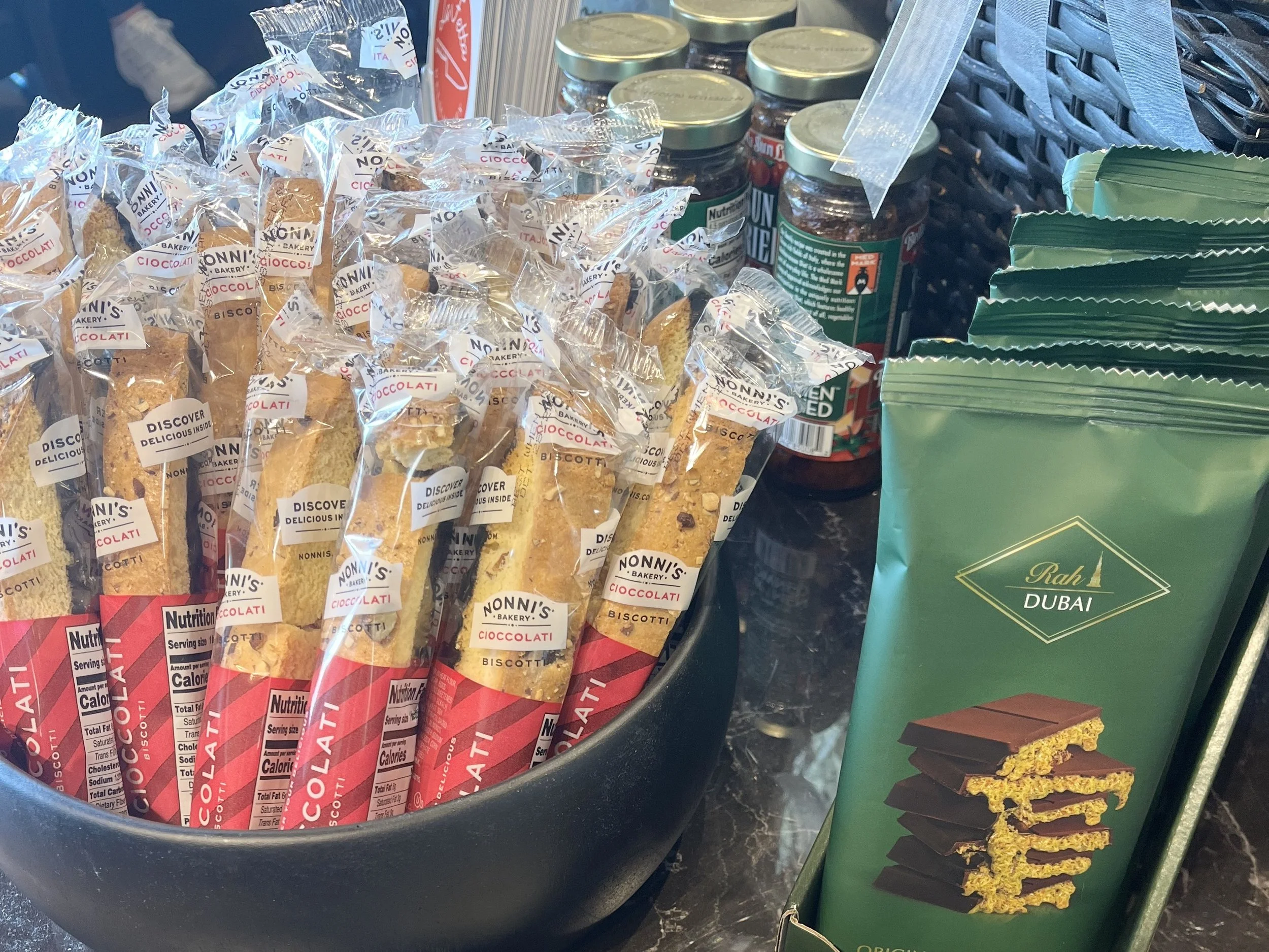 Biscote and dubai choclate