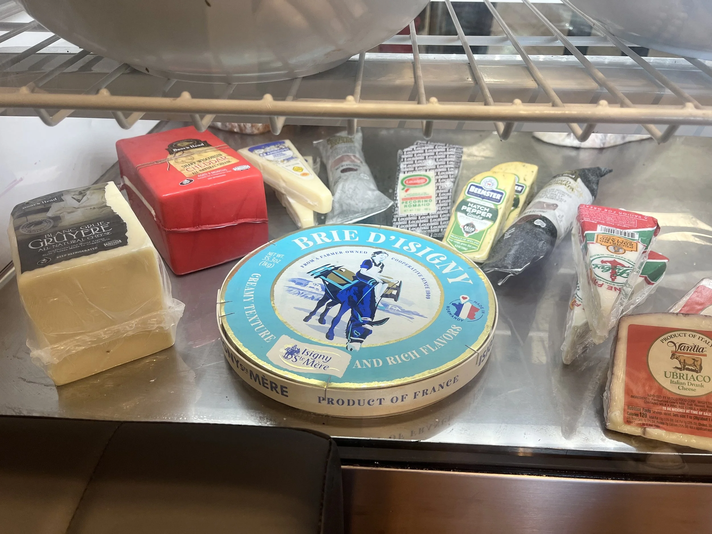 Imported meats cheese, French, Italian, European