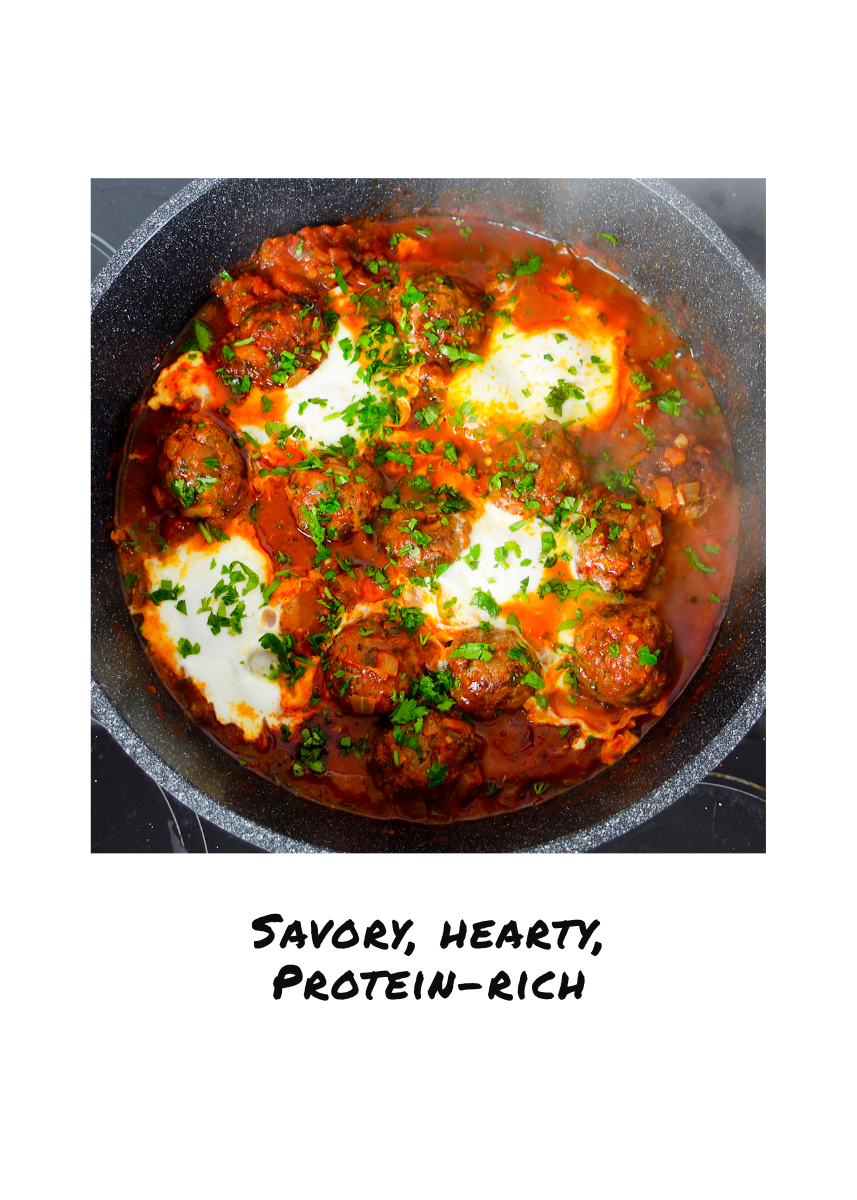 Kefta and Eggs Tagine