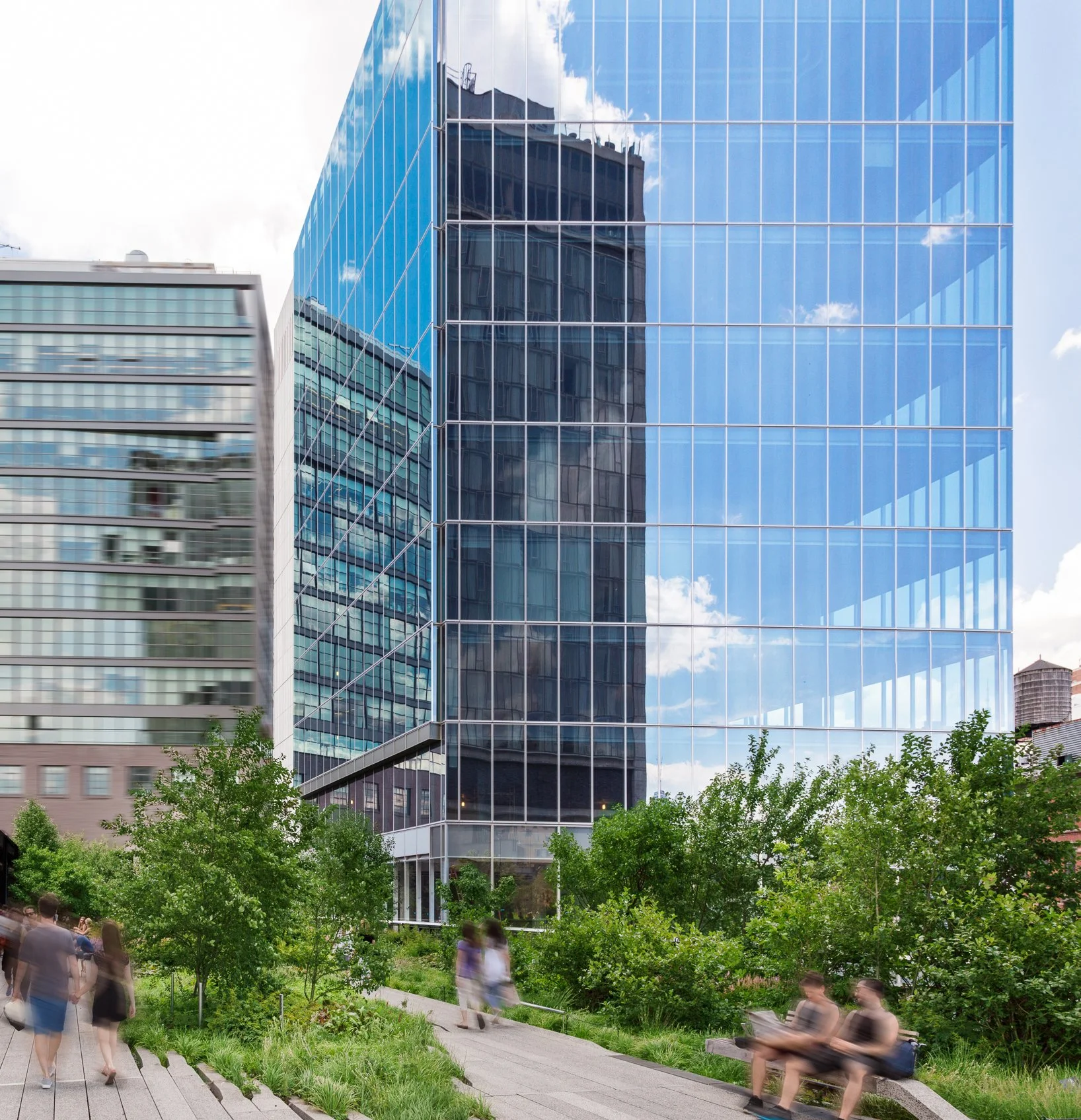 View of the building from The Highline