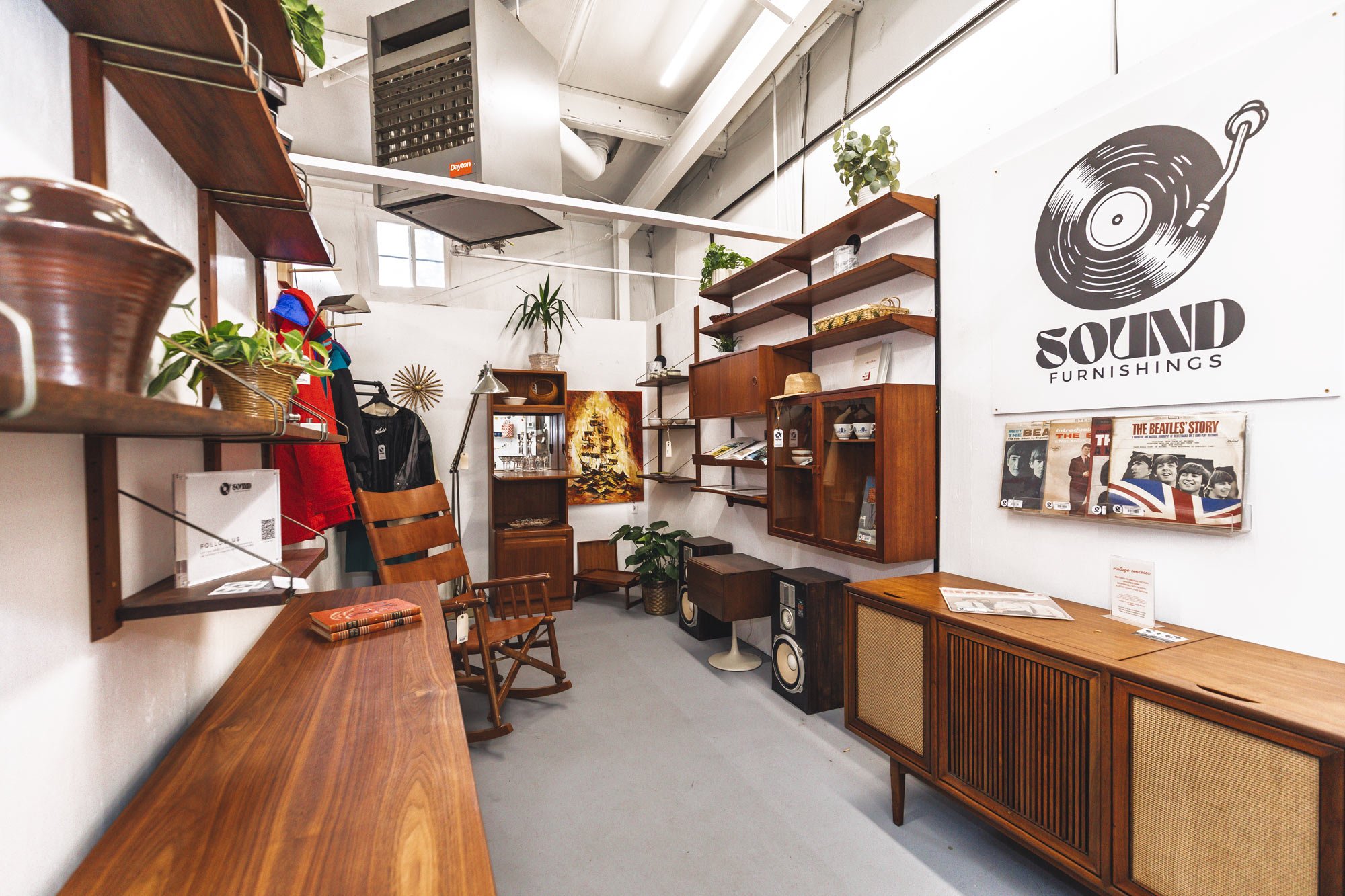 Inside Atomic: Mid-Century Furniture, Vintage Stereo Consoles & Curated Style