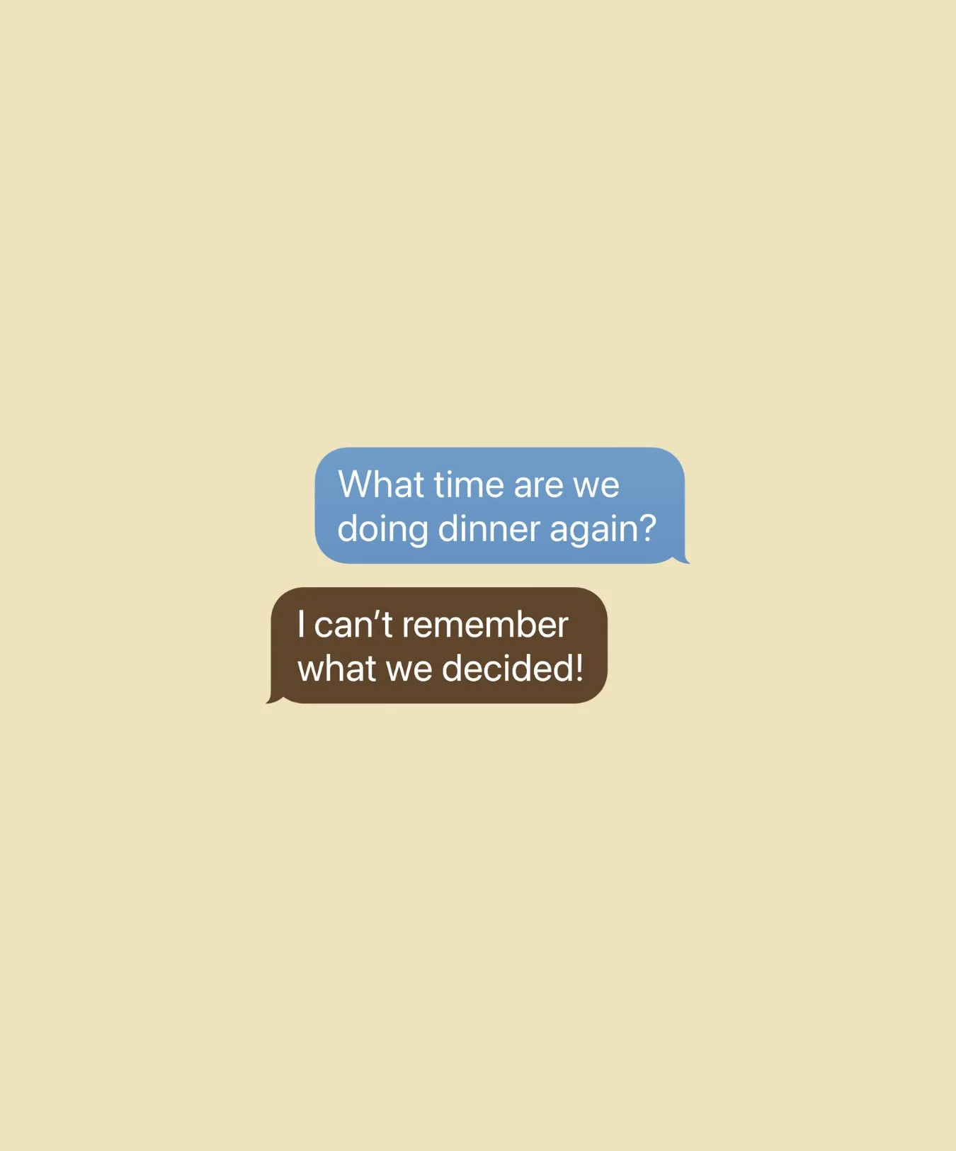 Been here too many times ⬆️💬⁠
⁠
Skip the group chat chaos! TableWith keeps all your cookbook club details in one place. From setting the date + time to keeping track of who&rsquo;s cooking what, we&rsquo;ve got the planning covered.⁠
⁠
See you &amp;