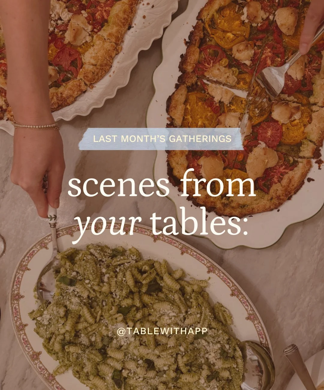 The best part of any cookbook? Sharing it. 🥹⁠
⁠
Your September cookbook club gatherings had us smiling all month long &mdash; delicious dishes, beautiful tables, and so much joy. ⁠
⁠
Tag us in your photos for a chance to be featured next month! We l