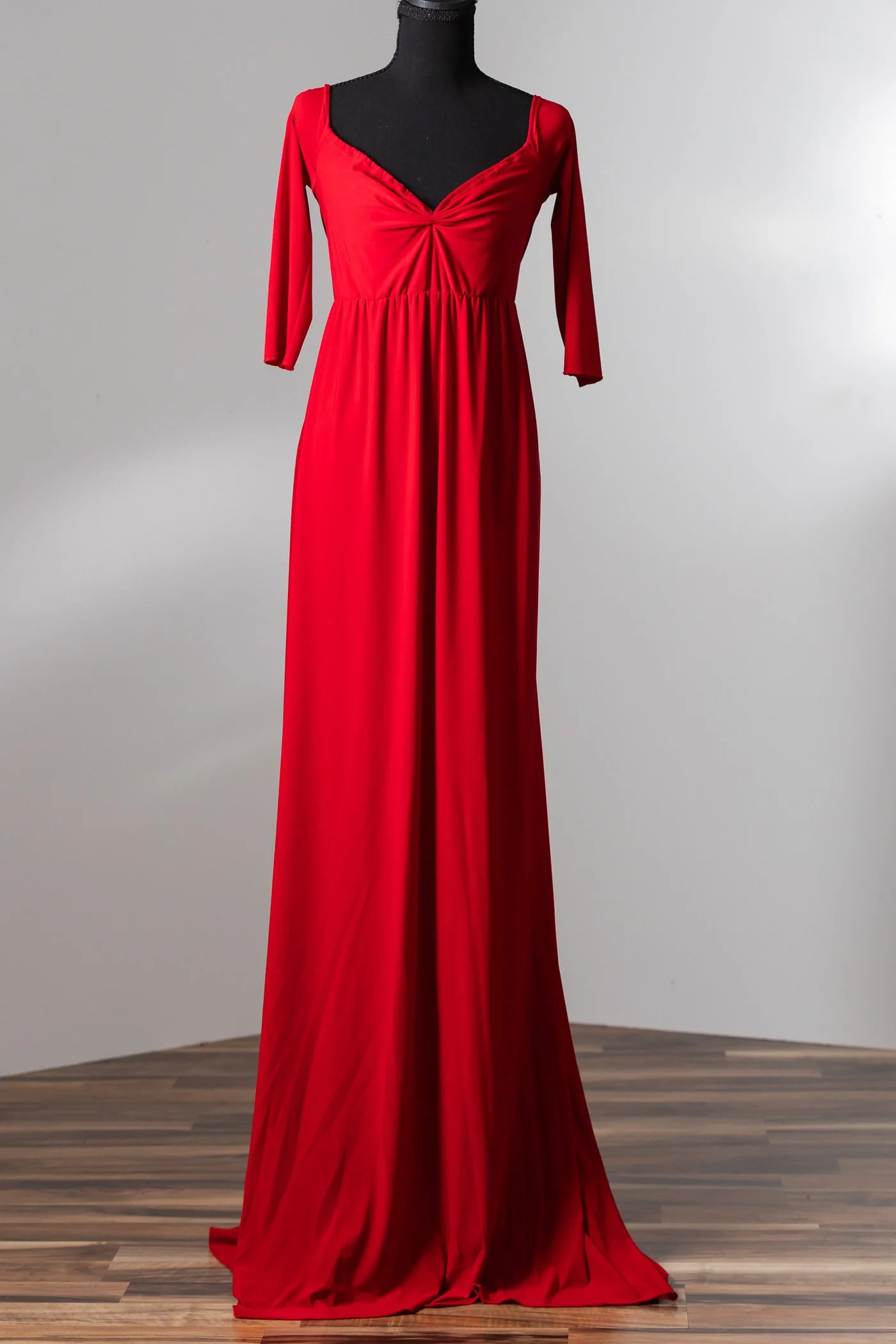 ALW Maternity Closet-Classic Red Maternity Gown.jpg
