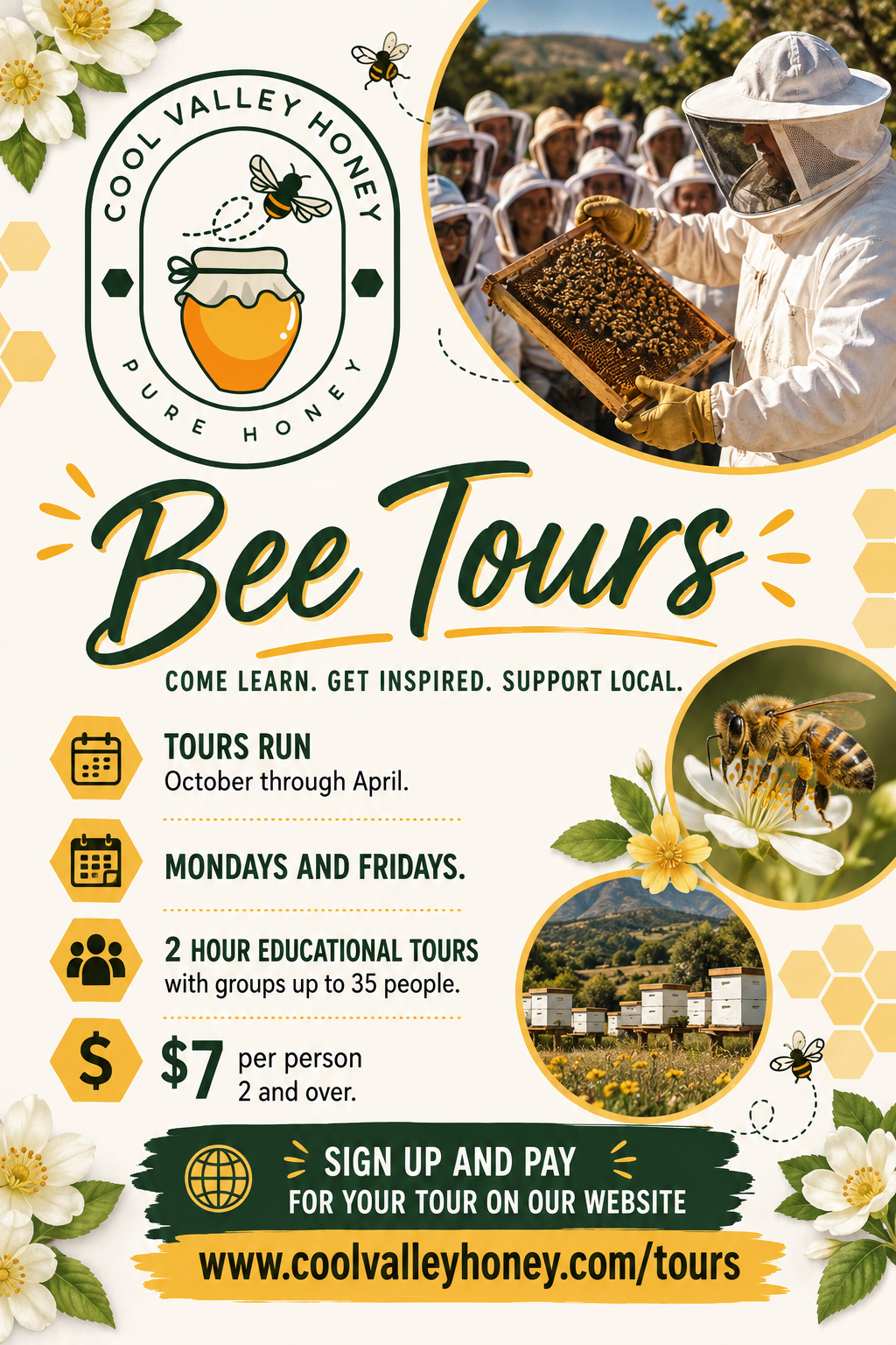 Tours are Starting Up again soon!