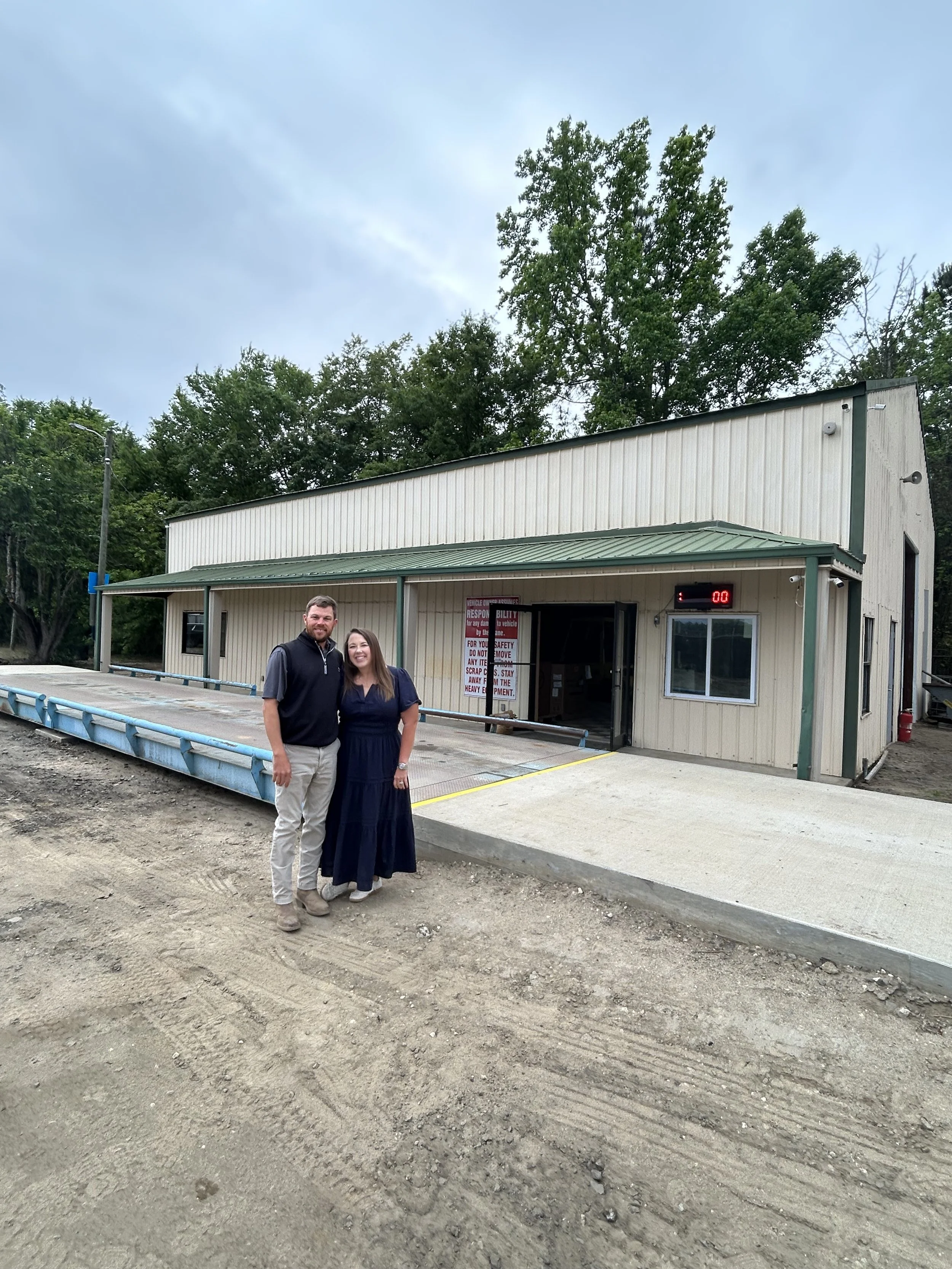 Hallman Recycling Owners, Kaitlyn and Justin Paschal.jpg
