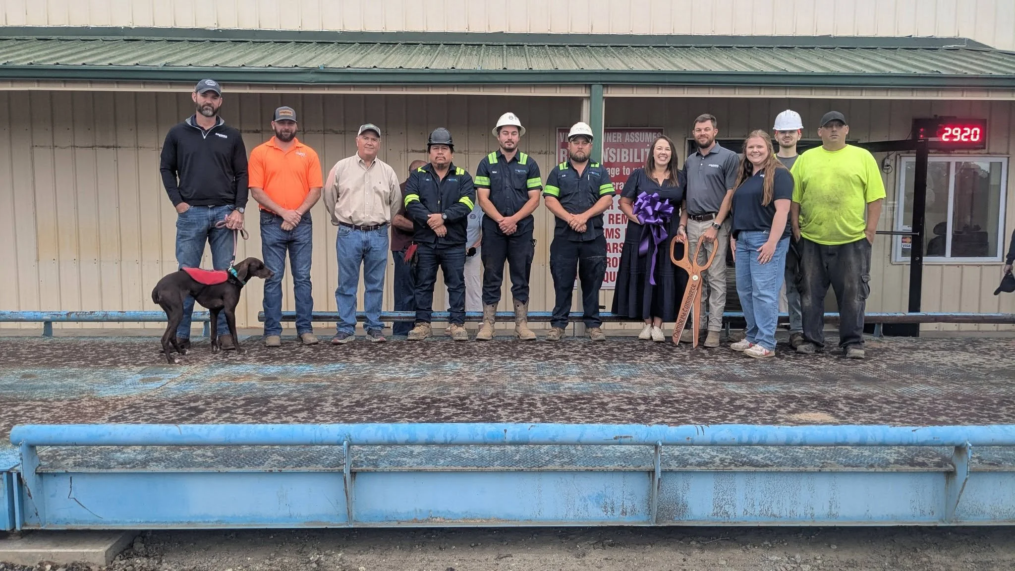 Hallman Recycling Celebrates Grand Opening and Ribbon Cutting of Cochran Location