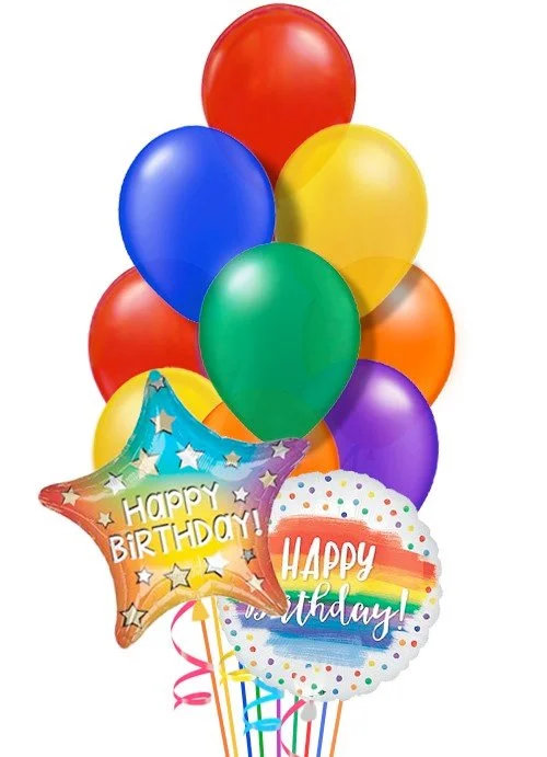 Happy Birthday Rainbow Mix